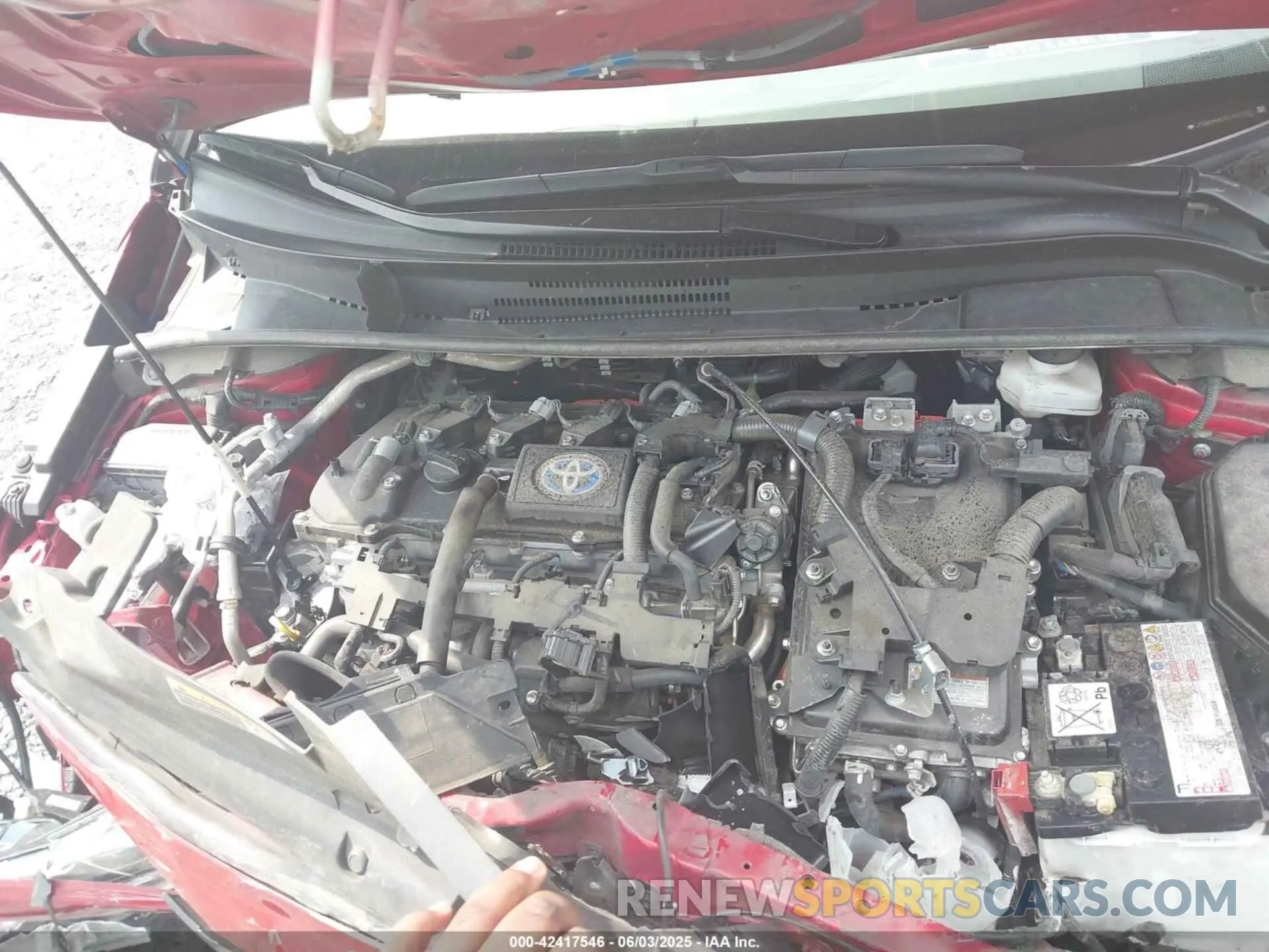 10 fotografías del automóvil dañado JTDBDMHE9RJ007301 TOYOTA COROLLA 2024