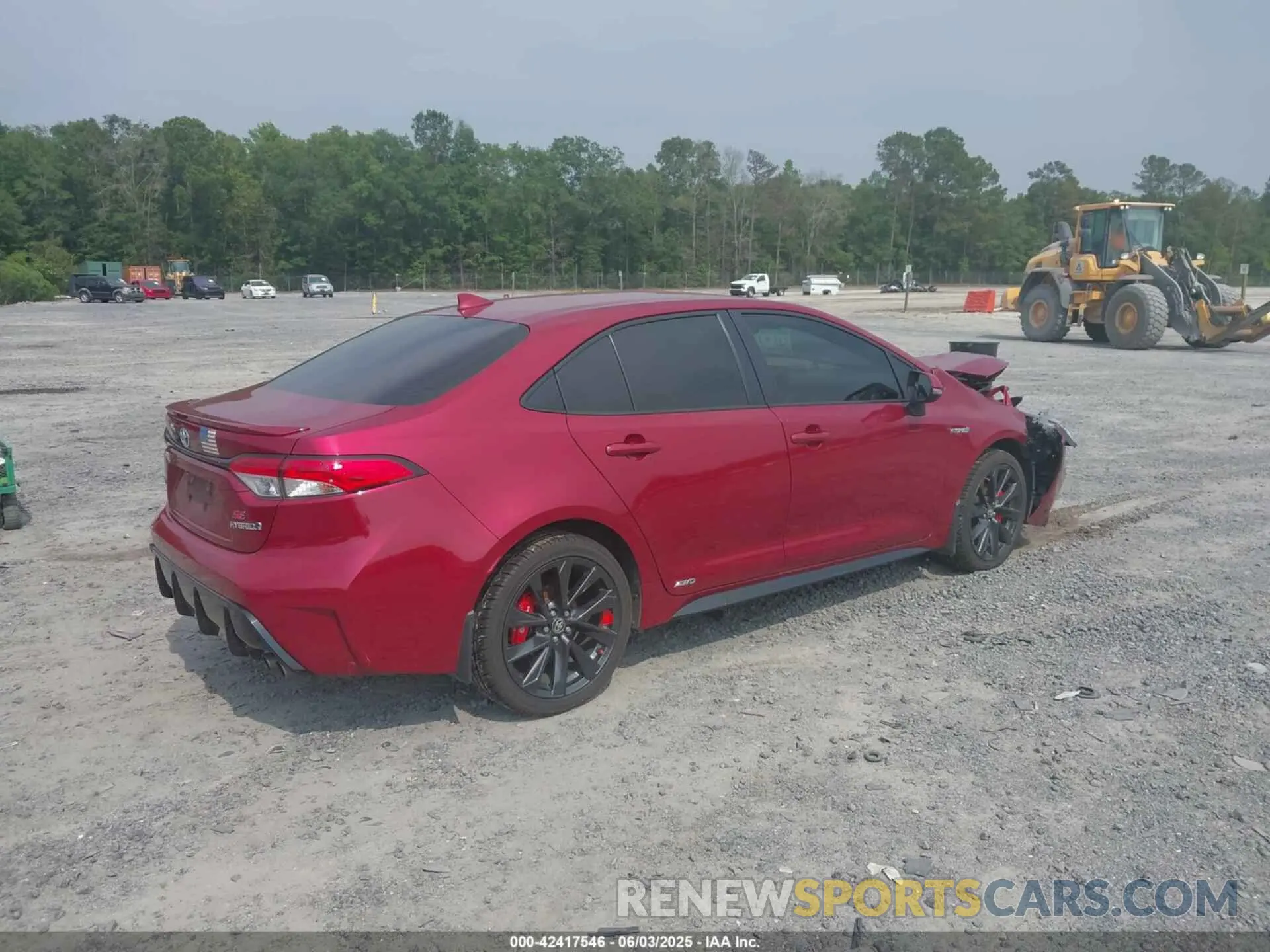 4 fotografías del automóvil dañado JTDBDMHE9RJ007301 TOYOTA COROLLA 2024