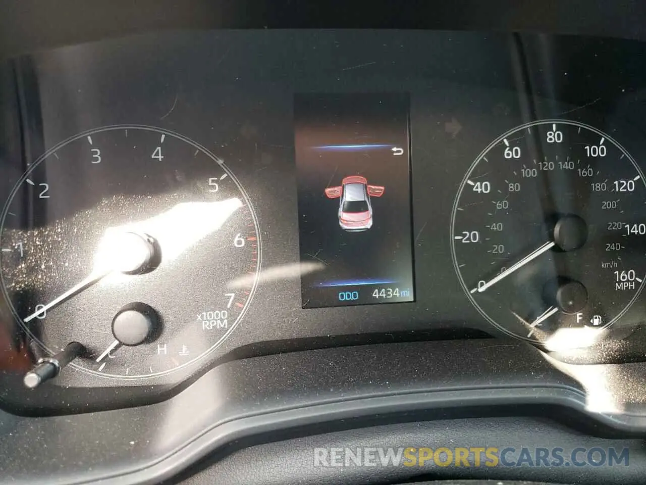 9 fotografías del automóvil dañado JTDBDMHEXR3011913 TOYOTA COROLLA 2024