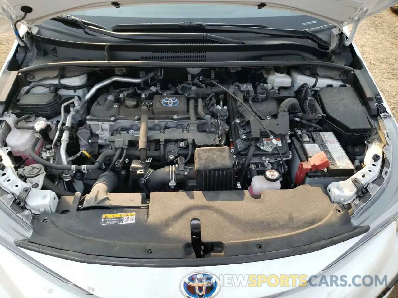 11 fotografías del automóvil dañado JTDBDMHEXRJ005573 TOYOTA COROLLA 2024