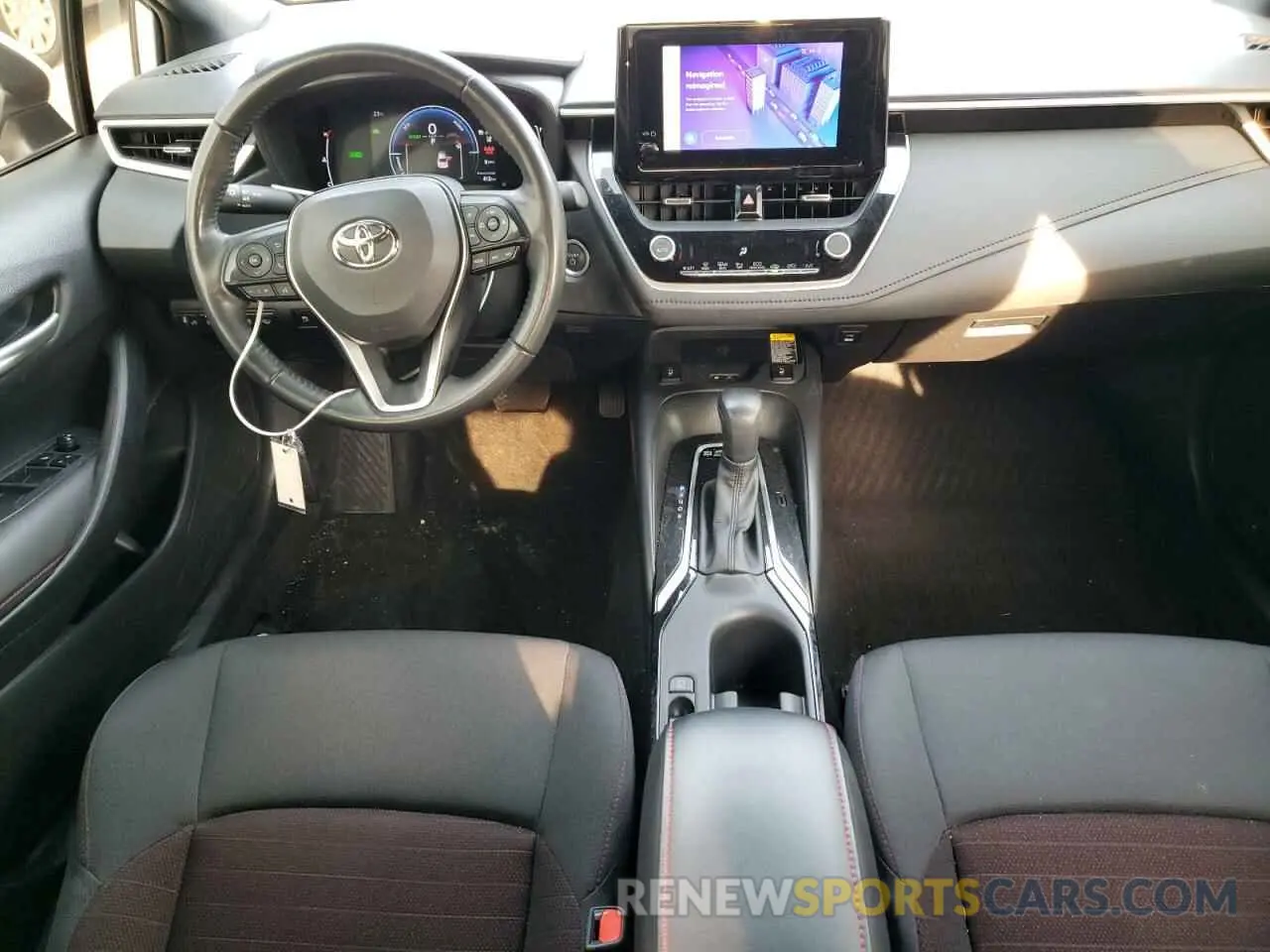 8 fotografías del automóvil dañado JTDBDMHEXRJ005573 TOYOTA COROLLA 2024