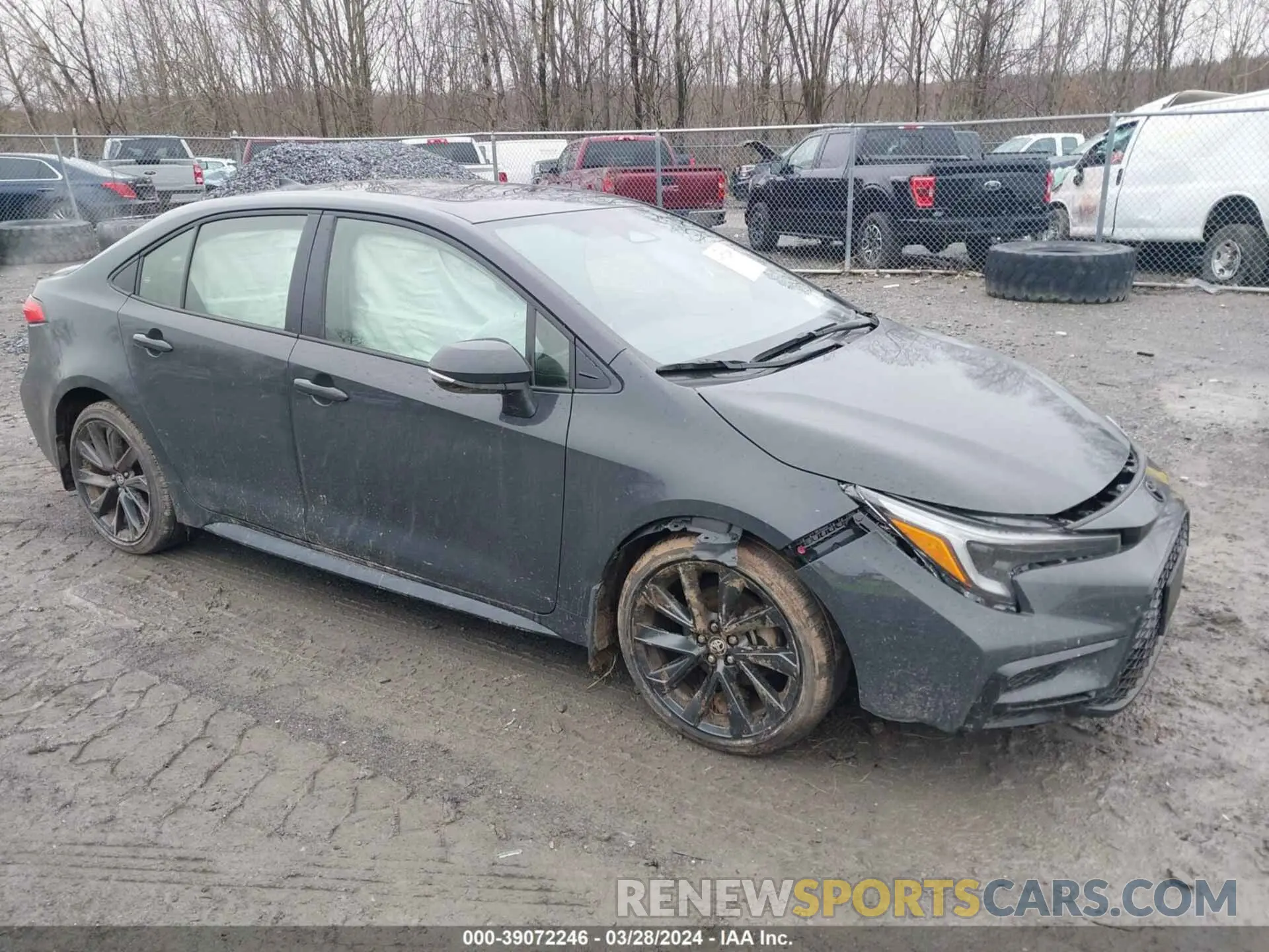 1 fotografías del automóvil dañado JTDP4MCE1R3520396 TOYOTA COROLLA 2024