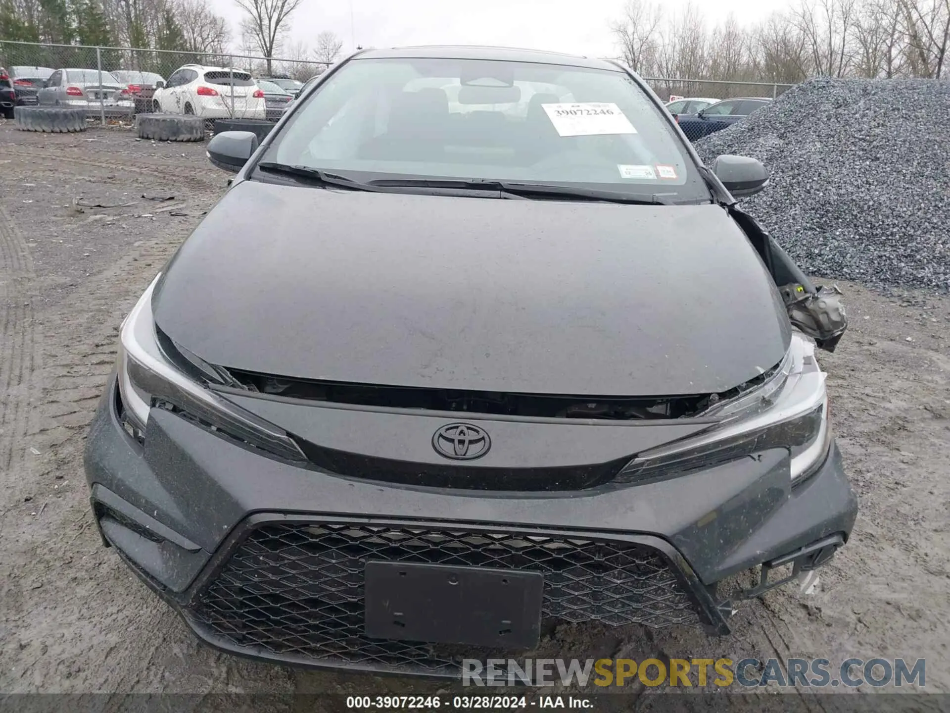 12 fotografías del automóvil dañado JTDP4MCE1R3520396 TOYOTA COROLLA 2024