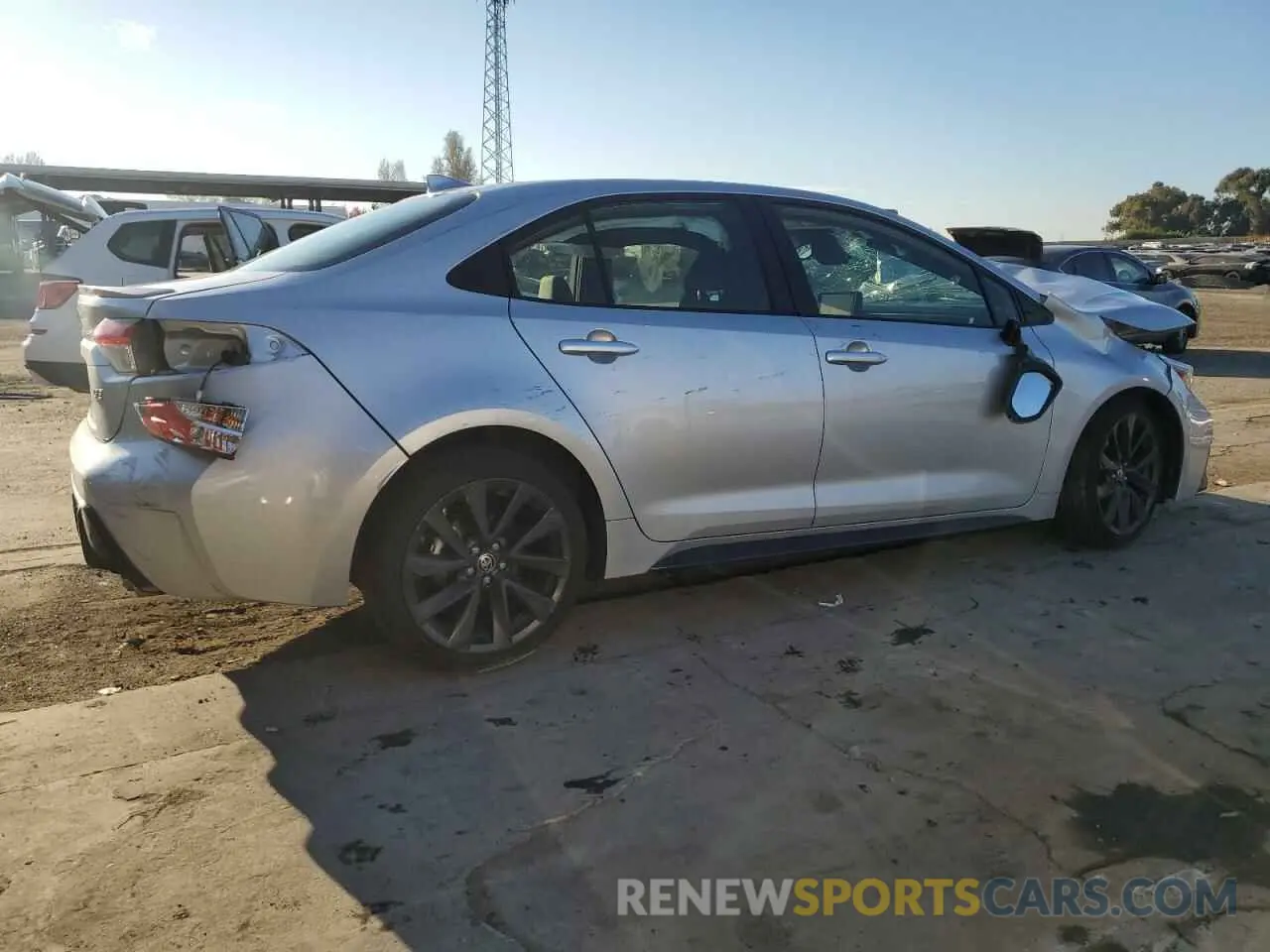 3 fotografías del automóvil dañado JTDP4MCE5R3520692 TOYOTA COROLLA 2024