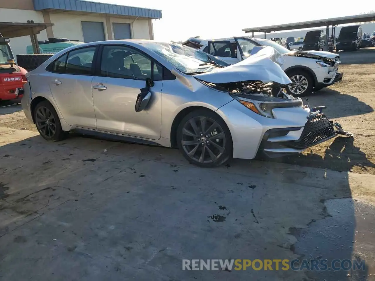 4 fotografías del automóvil dañado JTDP4MCE5R3520692 TOYOTA COROLLA 2024