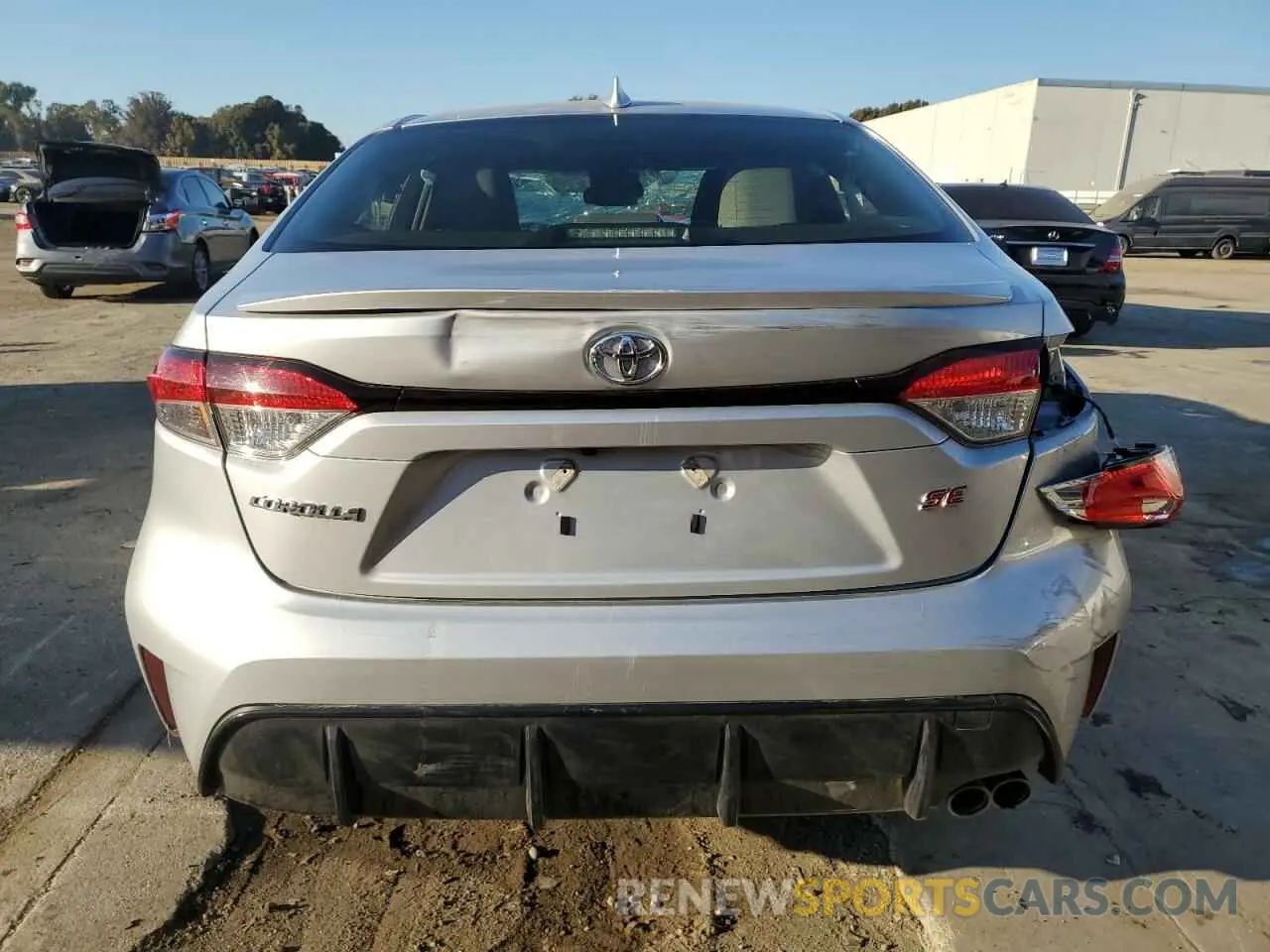 6 fotografías del automóvil dañado JTDP4MCE5R3520692 TOYOTA COROLLA 2024