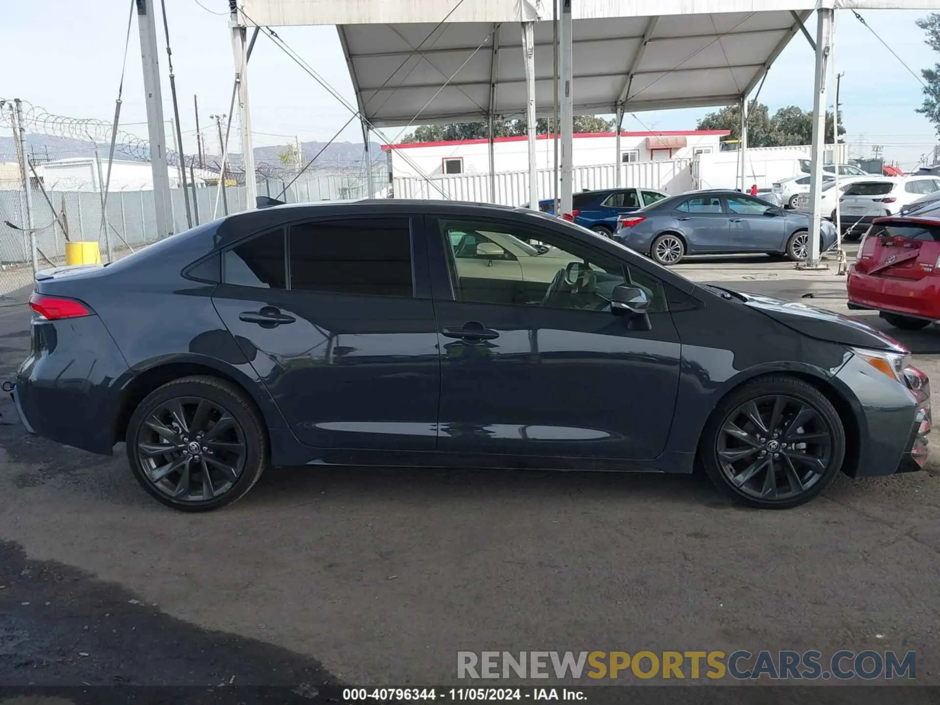 13 fotografías del automóvil dañado JTDP4MCE6R3520586 TOYOTA COROLLA 2024