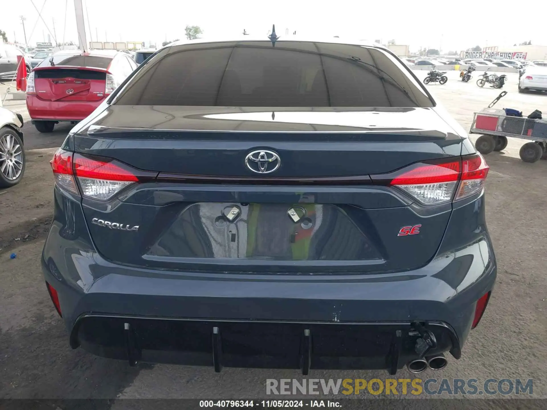 16 fotografías del automóvil dañado JTDP4MCE6R3520586 TOYOTA COROLLA 2024