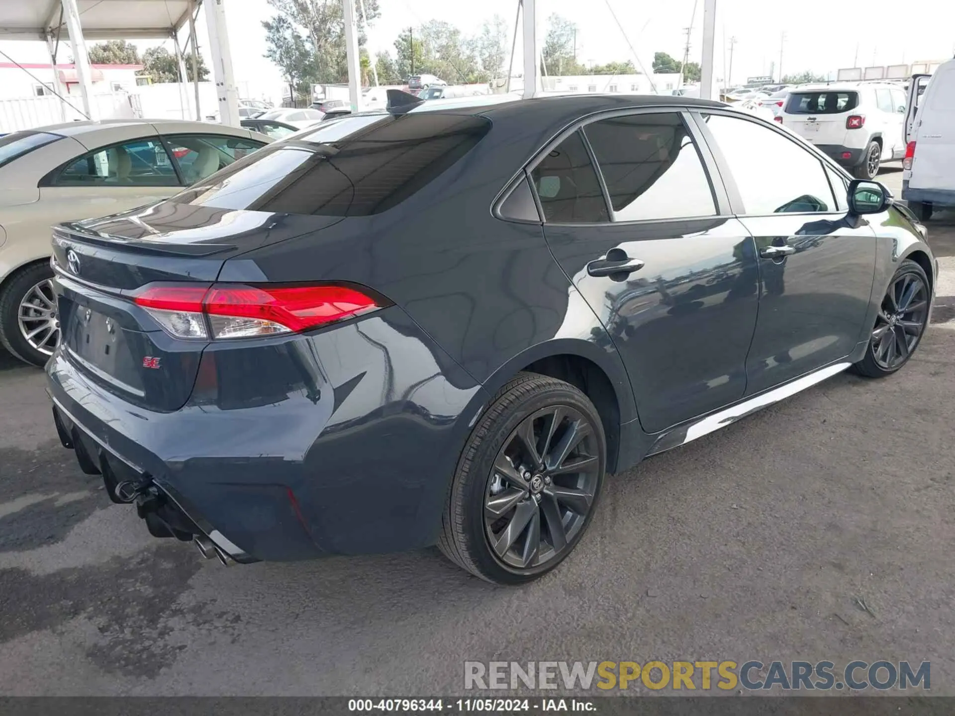 4 fotografías del automóvil dañado JTDP4MCE6R3520586 TOYOTA COROLLA 2024