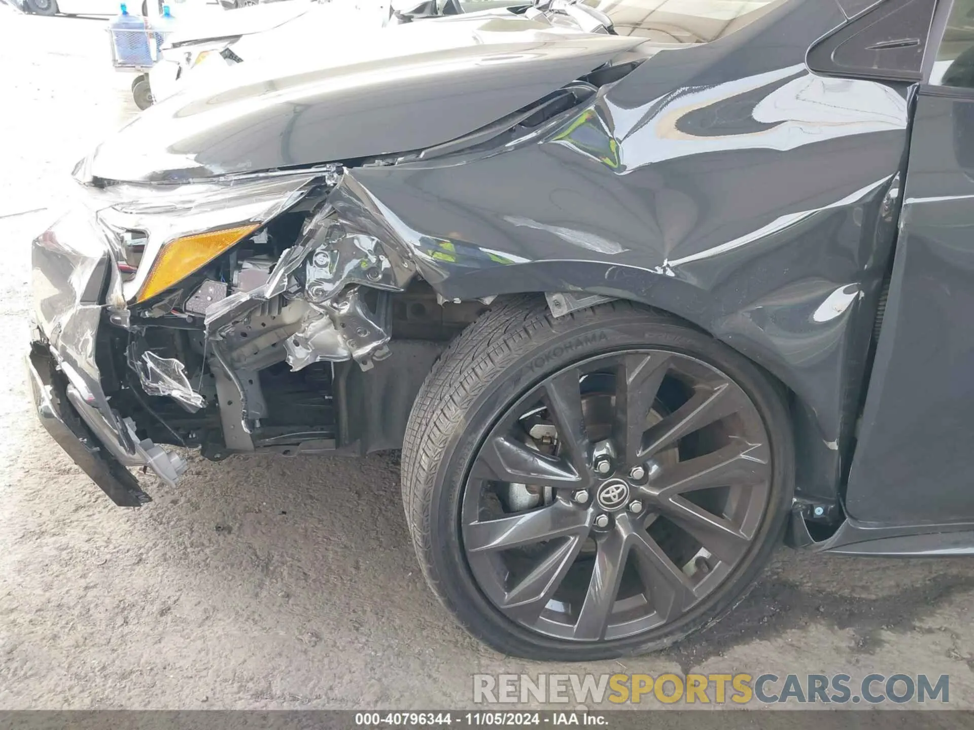 6 fotografías del automóvil dañado JTDP4MCE6R3520586 TOYOTA COROLLA 2024