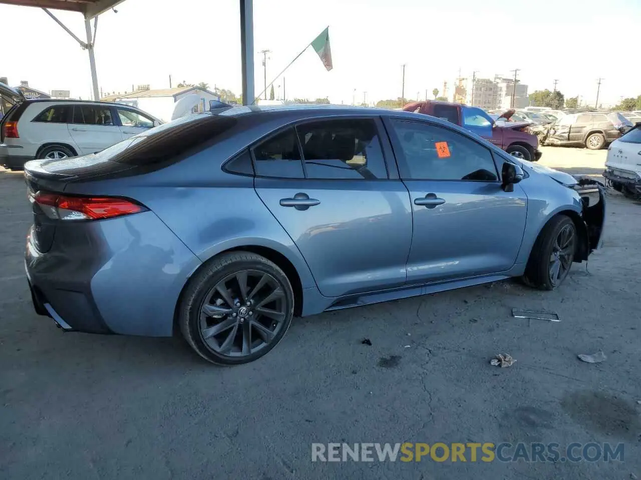 3 fotografías del automóvil dañado JTDP4MCE9R3521439 TOYOTA COROLLA 2024