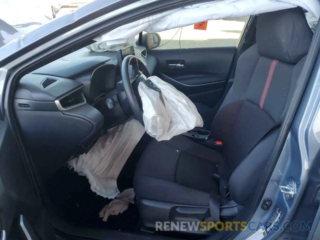 7 fotografías del automóvil dañado JTDP4MCE9R3521439 TOYOTA COROLLA 2024