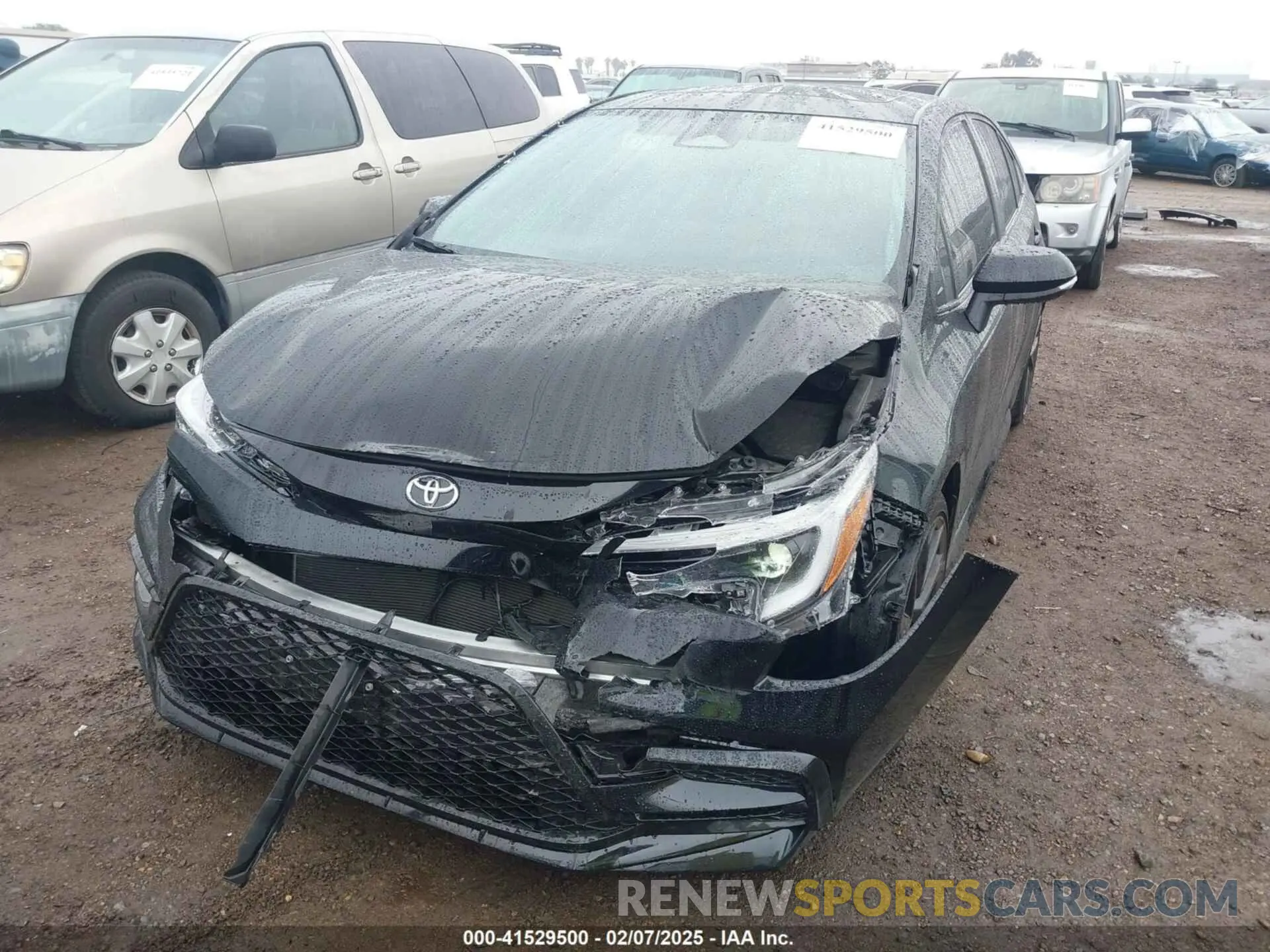 6 fotografías del automóvil dañado JTDP4MCE9RJ104799 TOYOTA COROLLA 2024