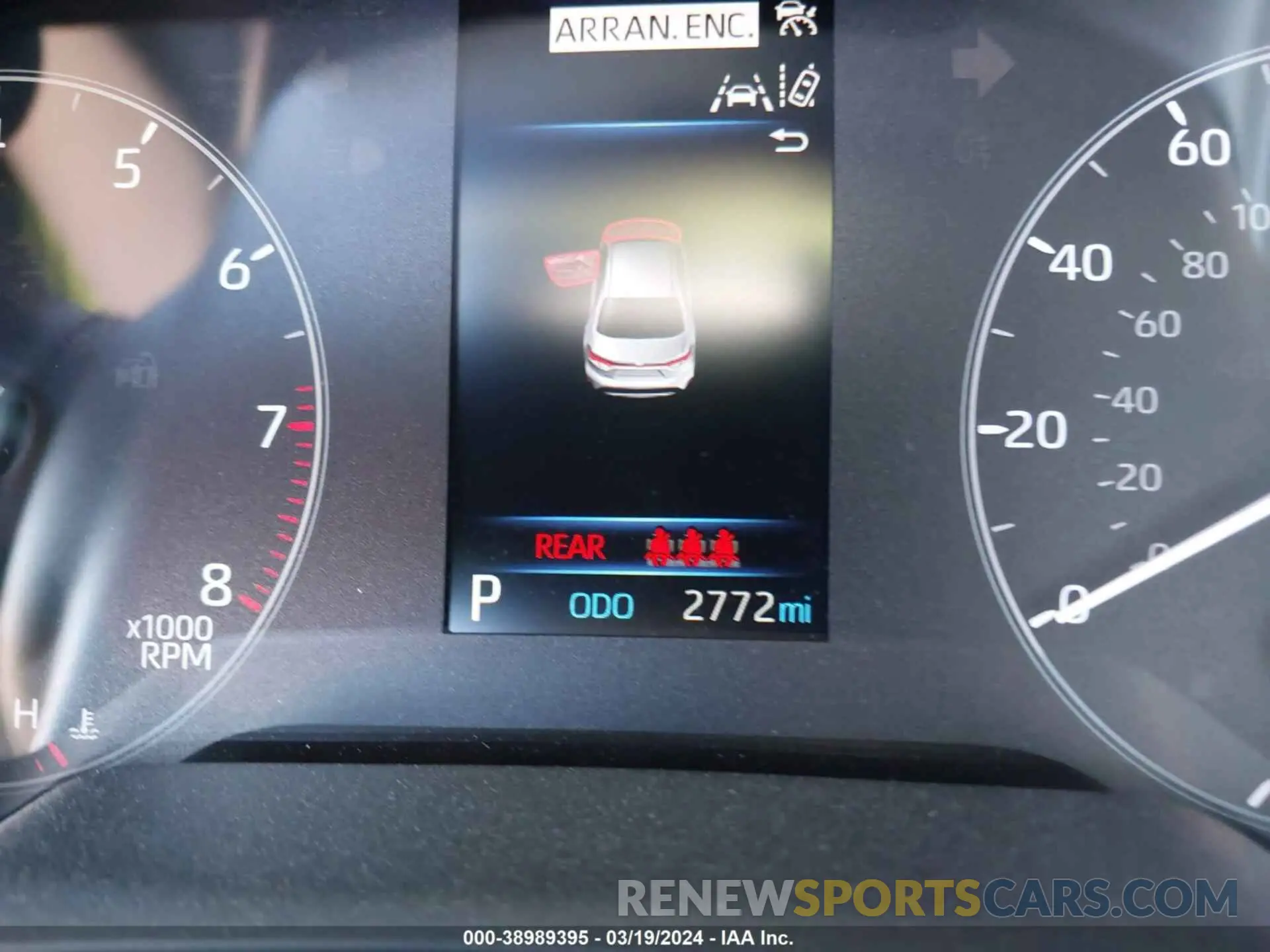 7 fotografías del automóvil dañado JTDS4MCE1R3521171 TOYOTA COROLLA 2024