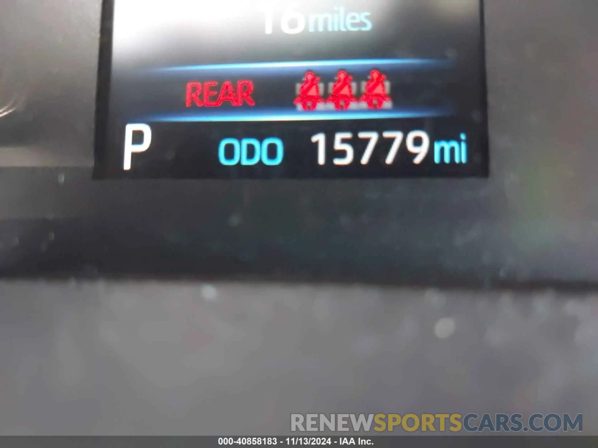 15 fotografías del automóvil dañado JTDS4MCE2R3519753 TOYOTA COROLLA 2024