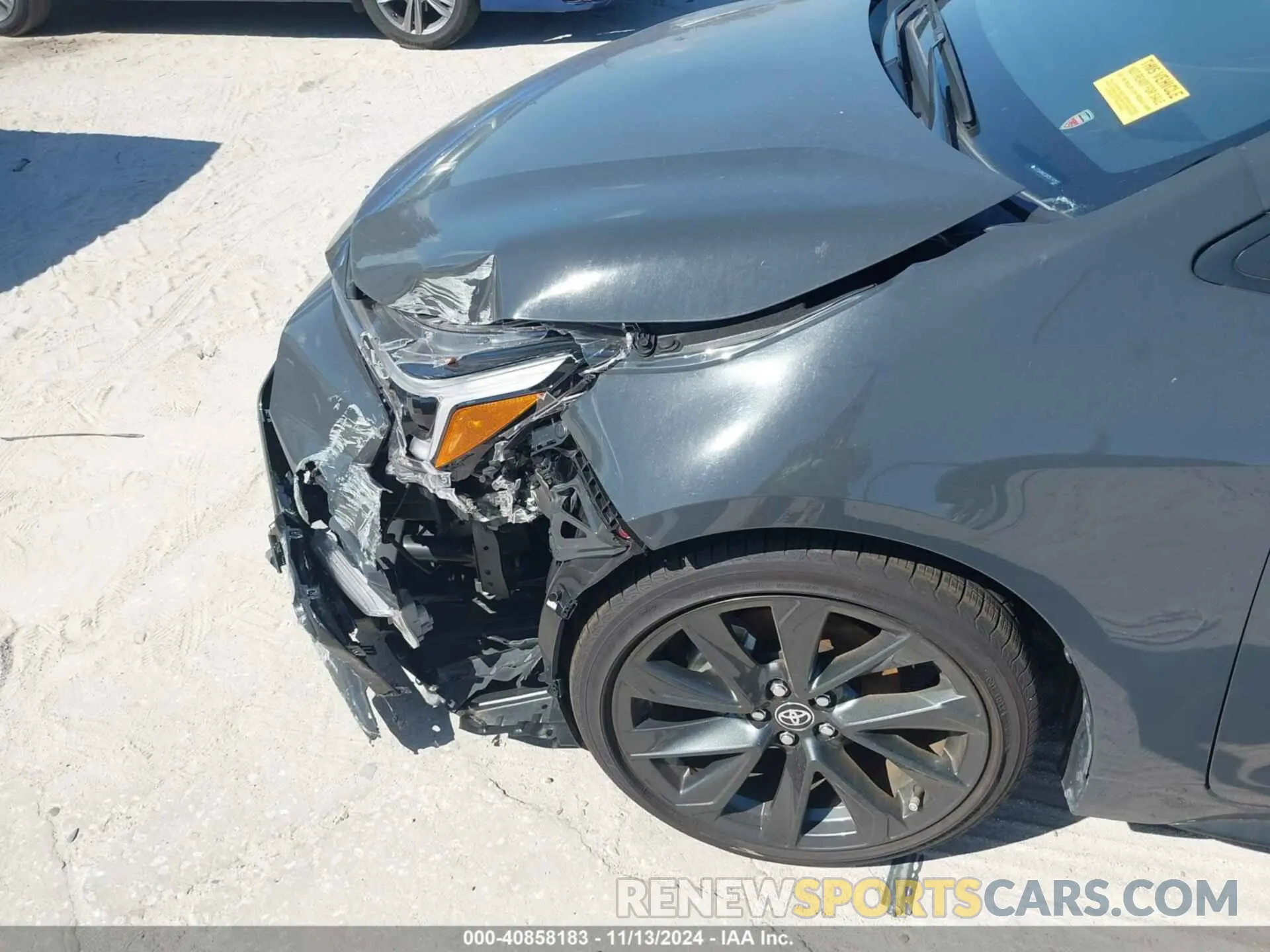 18 fotografías del automóvil dañado JTDS4MCE2R3519753 TOYOTA COROLLA 2024