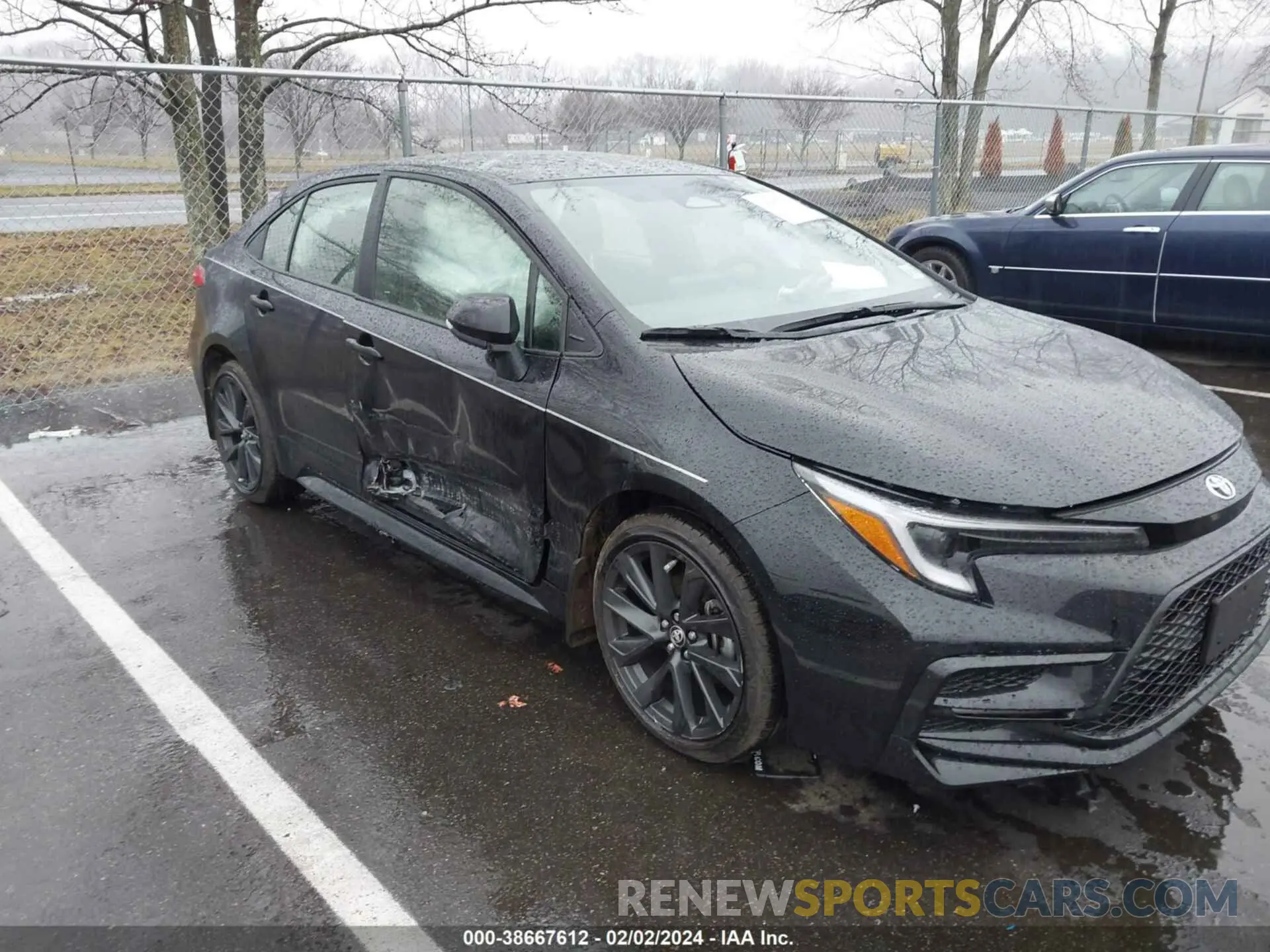 17 fotografías del automóvil dañado JTDS4MCE2RJ104184 TOYOTA COROLLA 2024