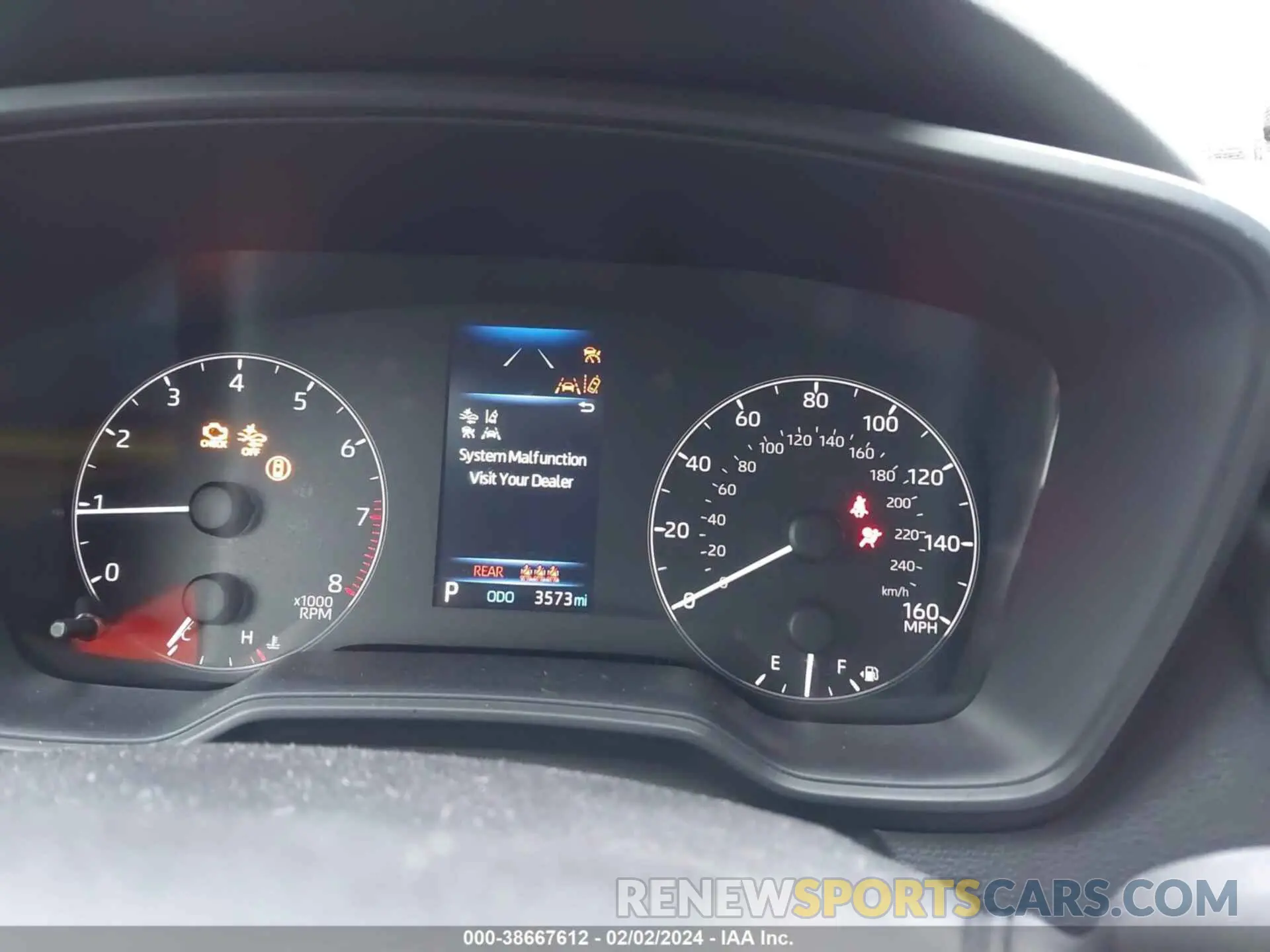 7 fotografías del automóvil dañado JTDS4MCE2RJ104184 TOYOTA COROLLA 2024