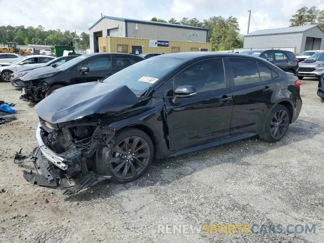 1 fotografías del automóvil dañado JTDS4MCE6RJ106228 TOYOTA COROLLA 2024