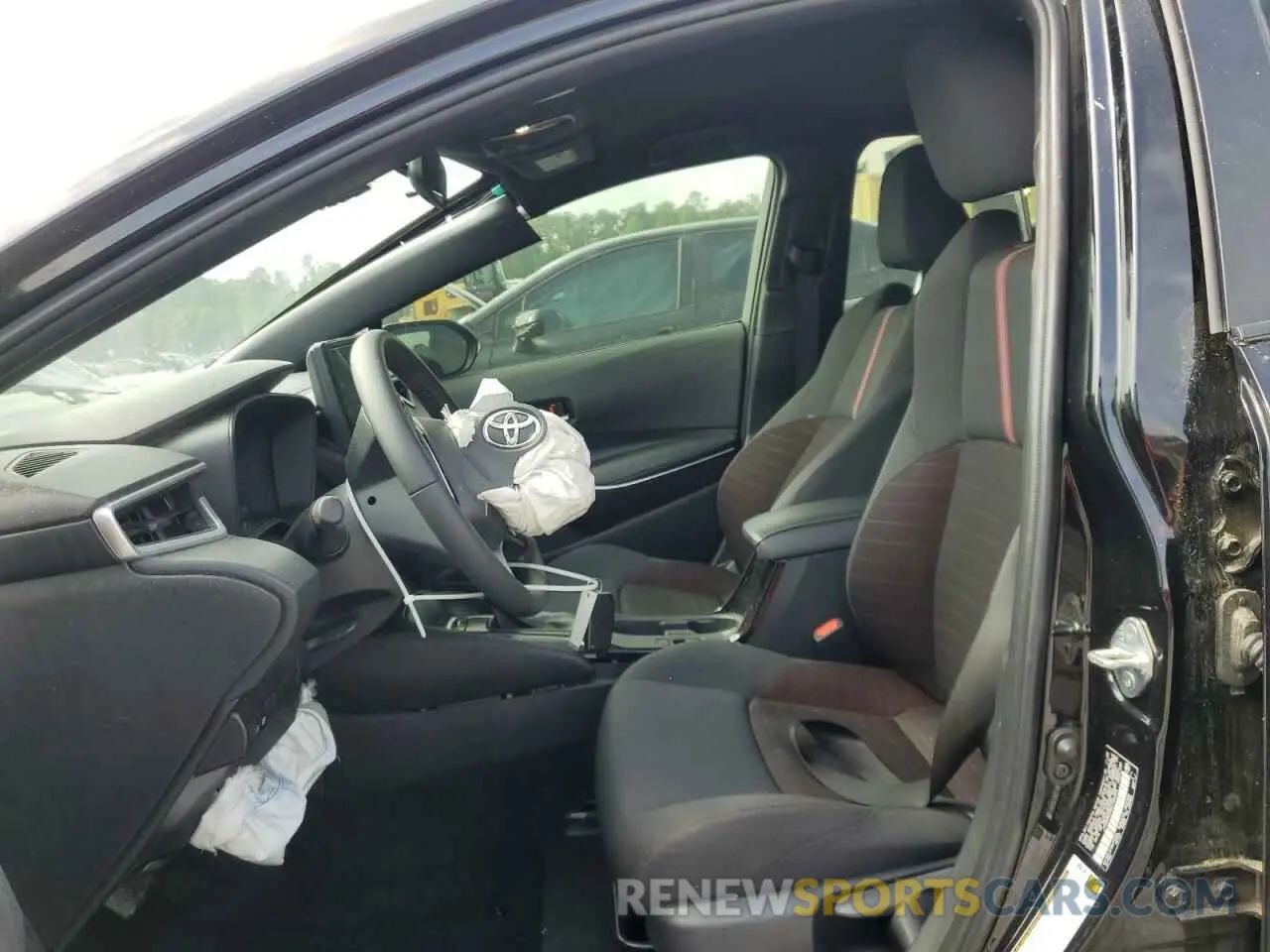 7 fotografías del automóvil dañado JTDS4MCE6RJ106228 TOYOTA COROLLA 2024
