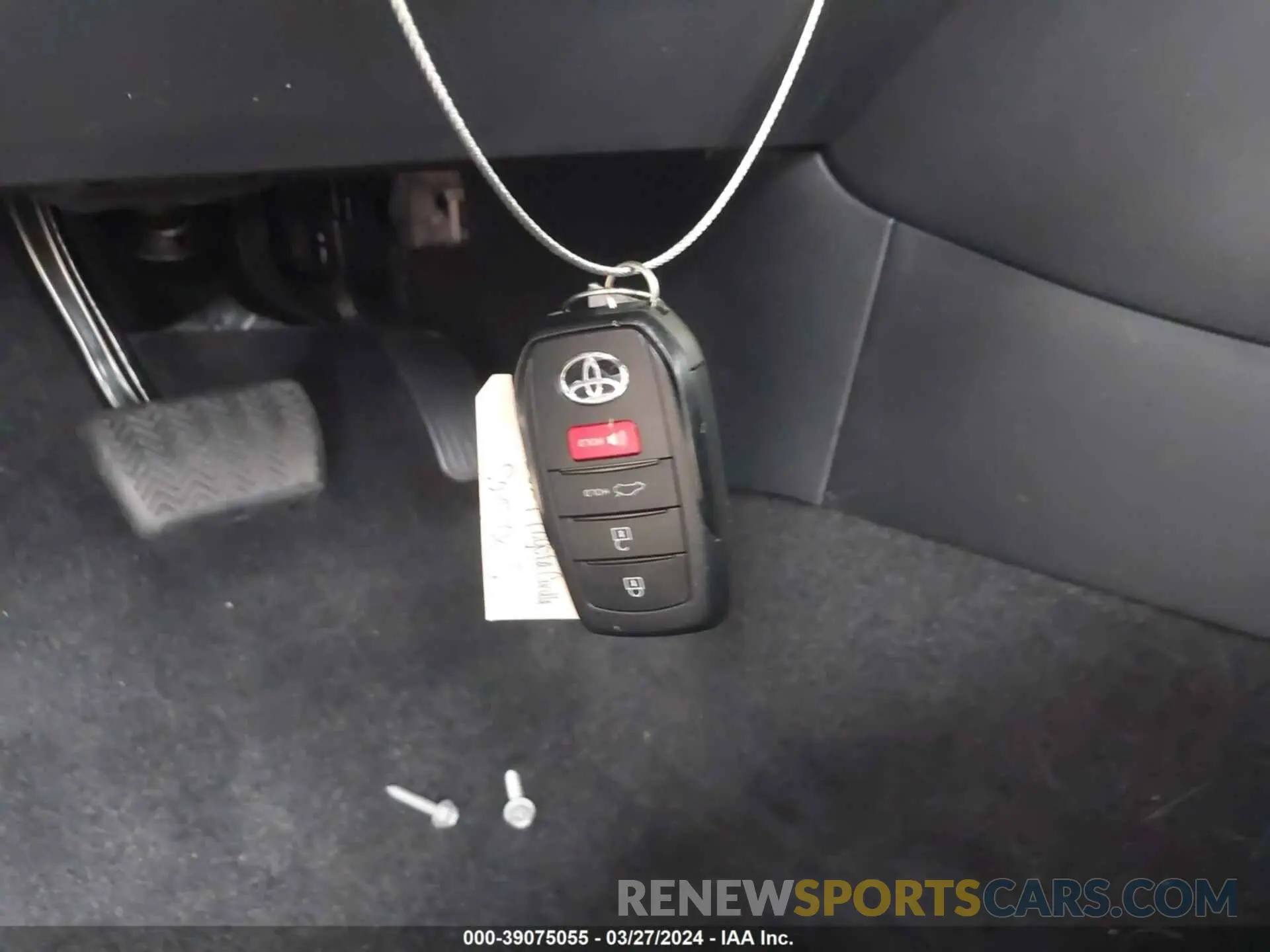 11 fotografías del automóvil dañado JTDS4MCE8R3521250 TOYOTA COROLLA 2024