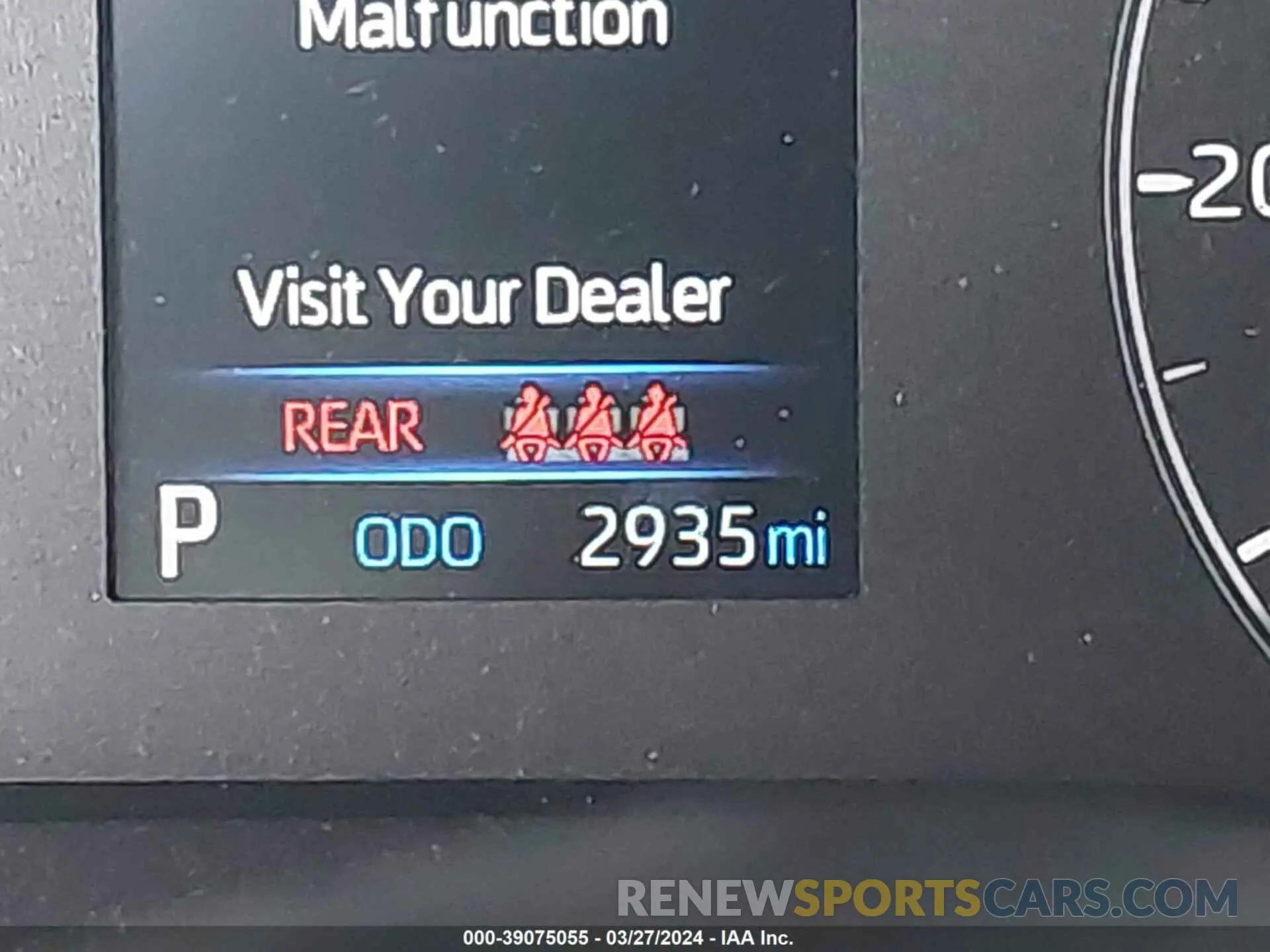 15 fotografías del automóvil dañado JTDS4MCE8R3521250 TOYOTA COROLLA 2024