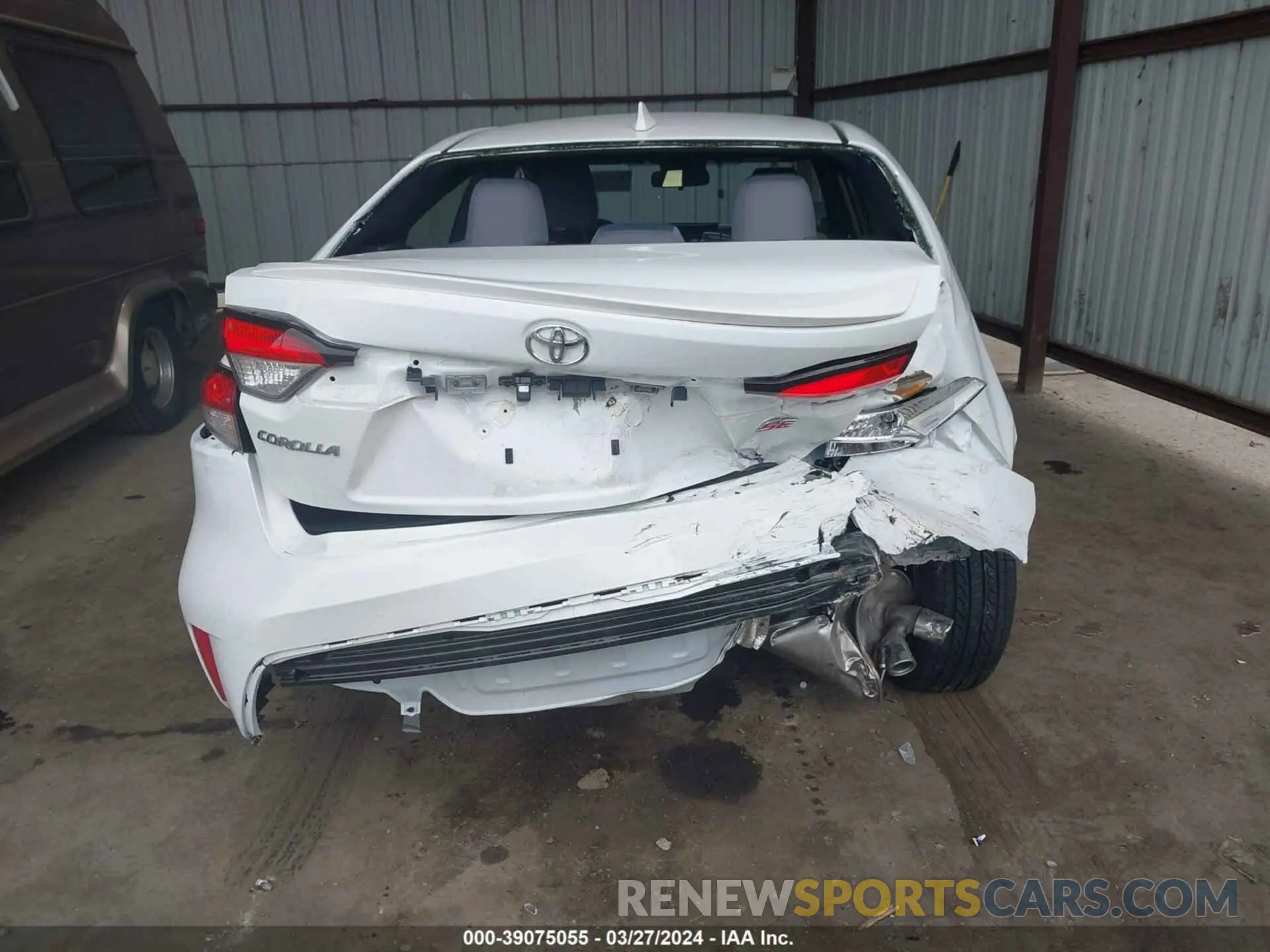 16 fotografías del automóvil dañado JTDS4MCE8R3521250 TOYOTA COROLLA 2024