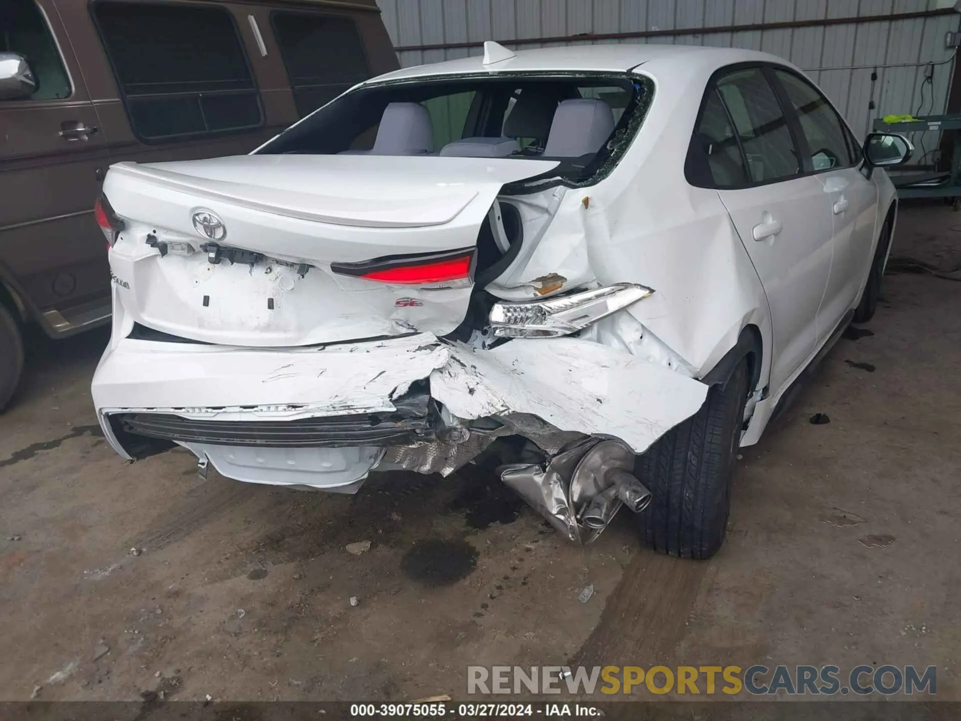 6 fotografías del automóvil dañado JTDS4MCE8R3521250 TOYOTA COROLLA 2024