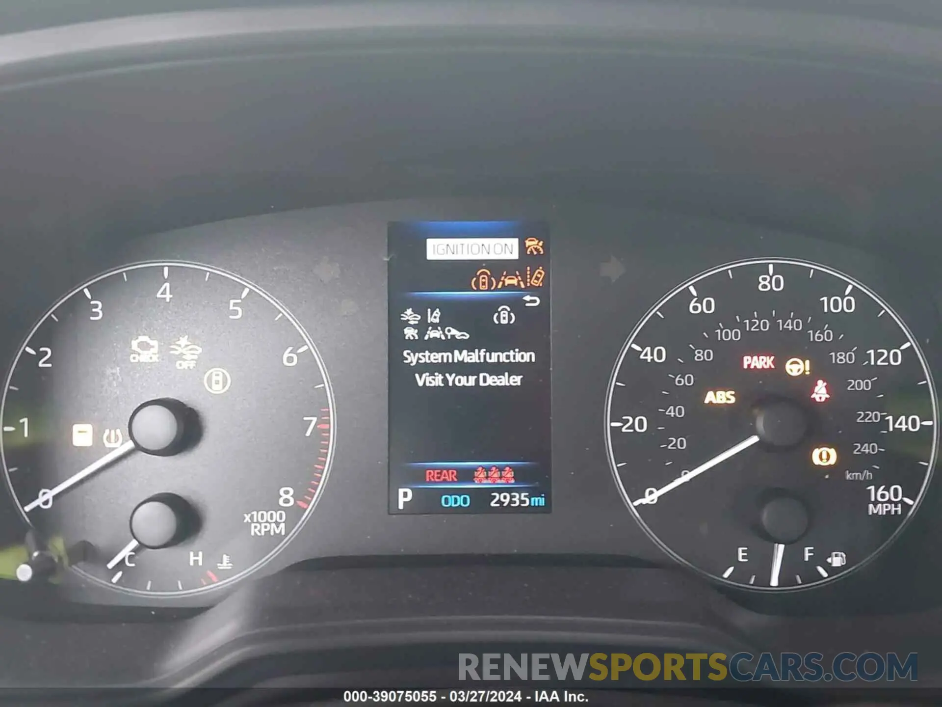 7 fotografías del automóvil dañado JTDS4MCE8R3521250 TOYOTA COROLLA 2024