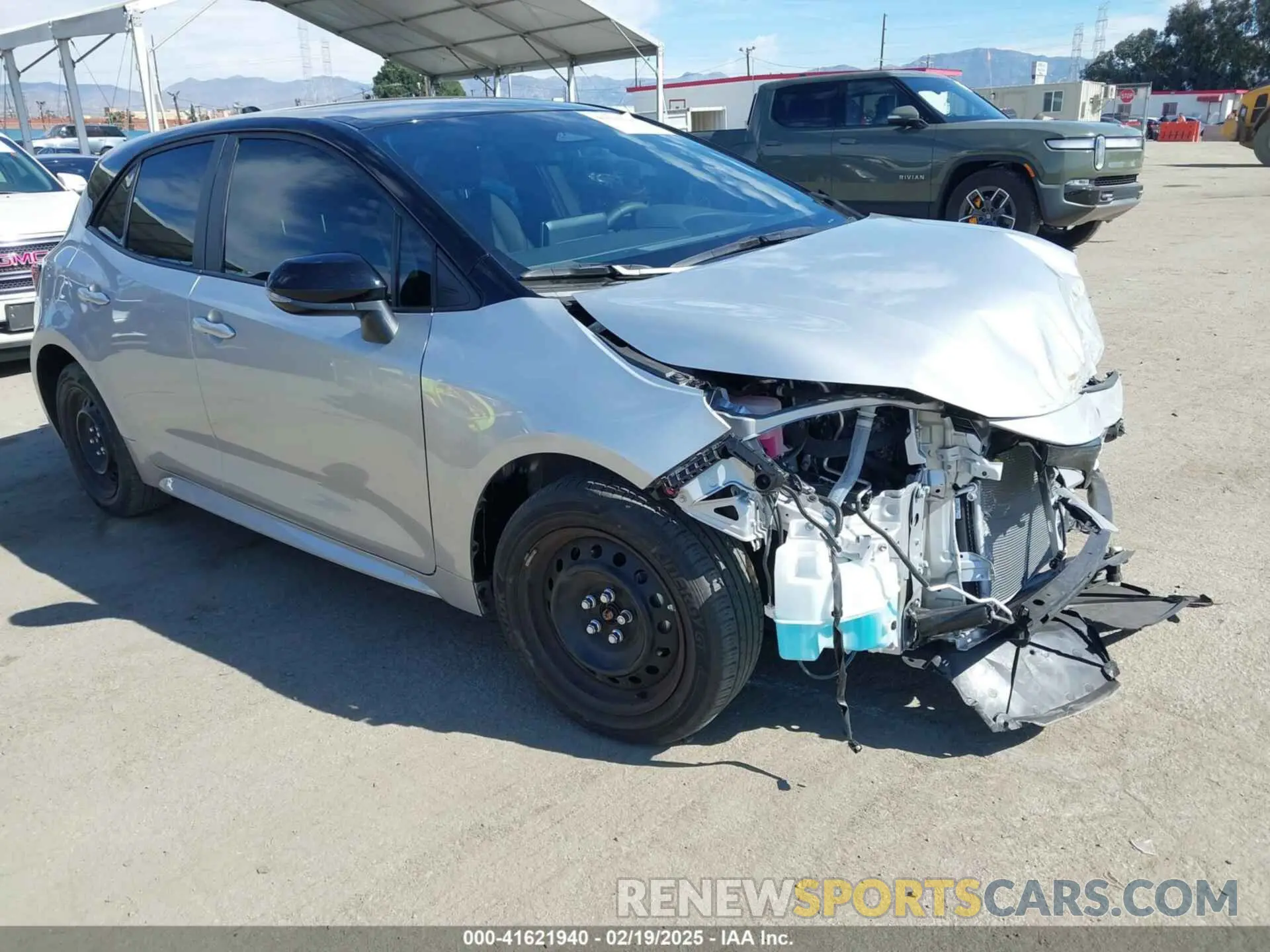 1 fotografías del automóvil dañado JTNC4MBE3R3230253 TOYOTA COROLLA 2024