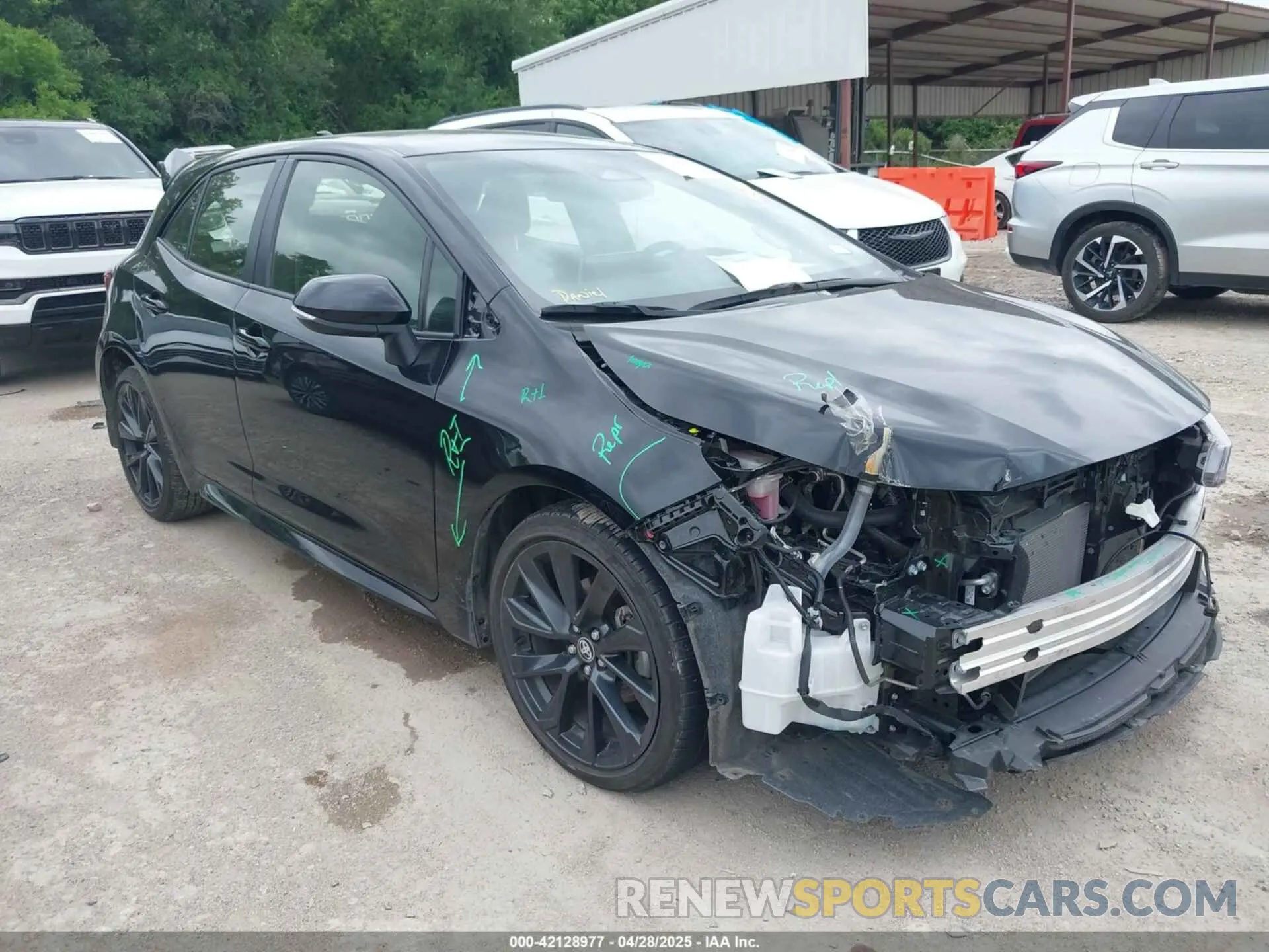 1 fotografías del automóvil dañado JTNC4MBE4R3229869 TOYOTA COROLLA 2024