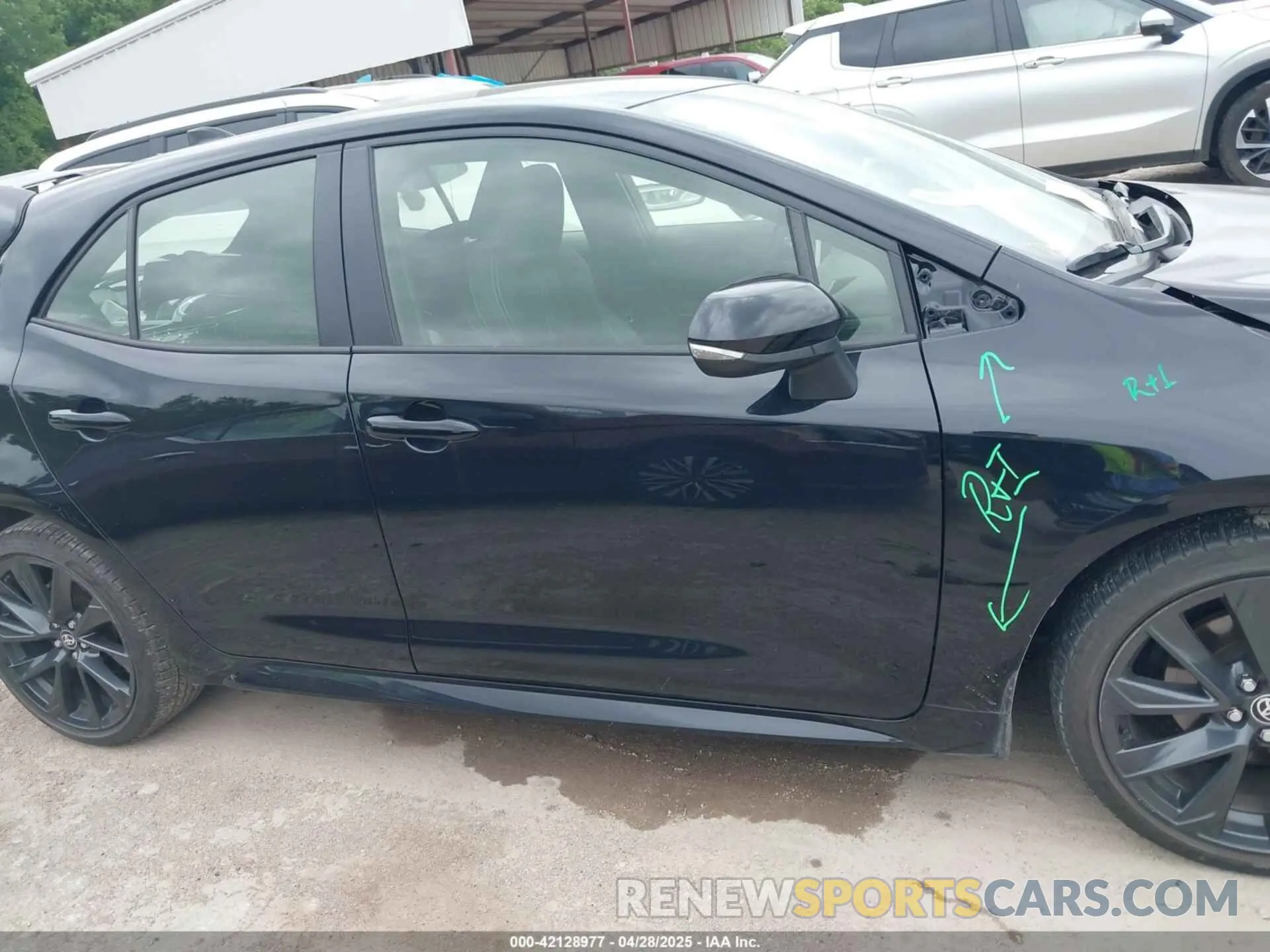 13 fotografías del automóvil dañado JTNC4MBE4R3229869 TOYOTA COROLLA 2024