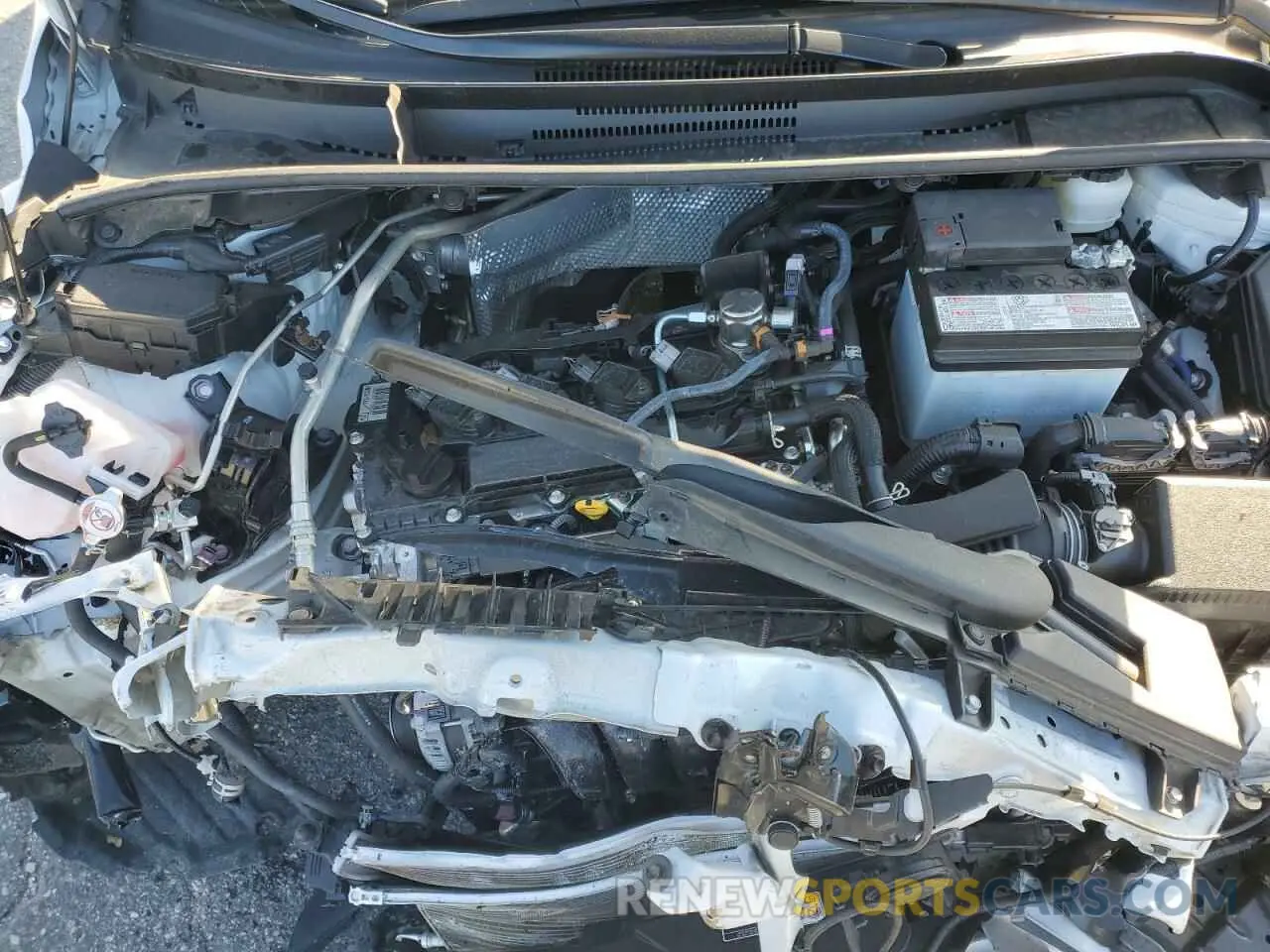 11 fotografías del automóvil dañado JTNC4MBE8R3228921 TOYOTA COROLLA 2024