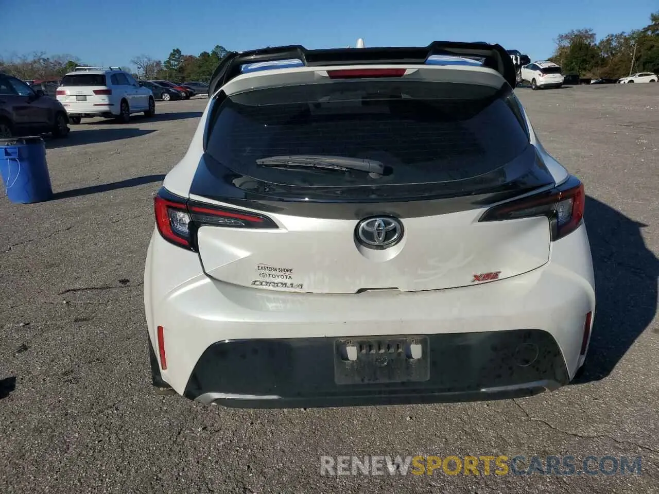 6 fotografías del automóvil dañado JTNC4MBE8R3228921 TOYOTA COROLLA 2024