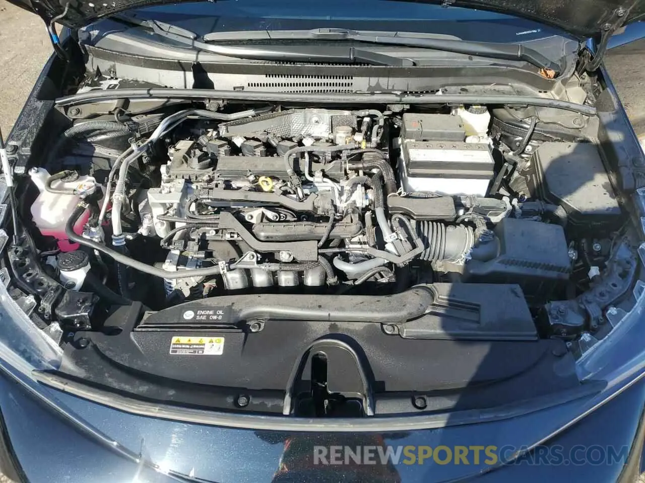 12 fotografías del automóvil dañado JTND4MBE0R3215889 TOYOTA COROLLA 2024