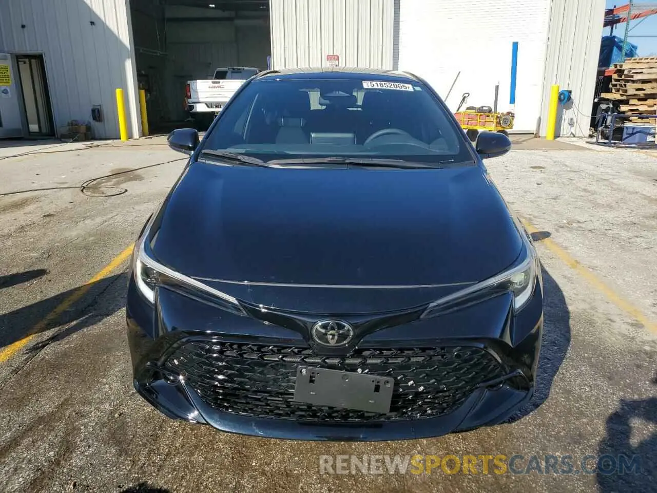 5 fotografías del automóvil dañado JTND4MBE0R3215889 TOYOTA COROLLA 2024