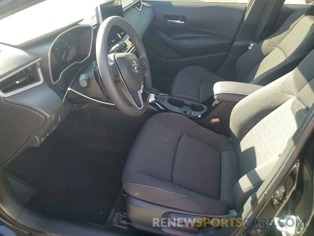 7 fotografías del automóvil dañado JTND4MBE0R3215889 TOYOTA COROLLA 2024