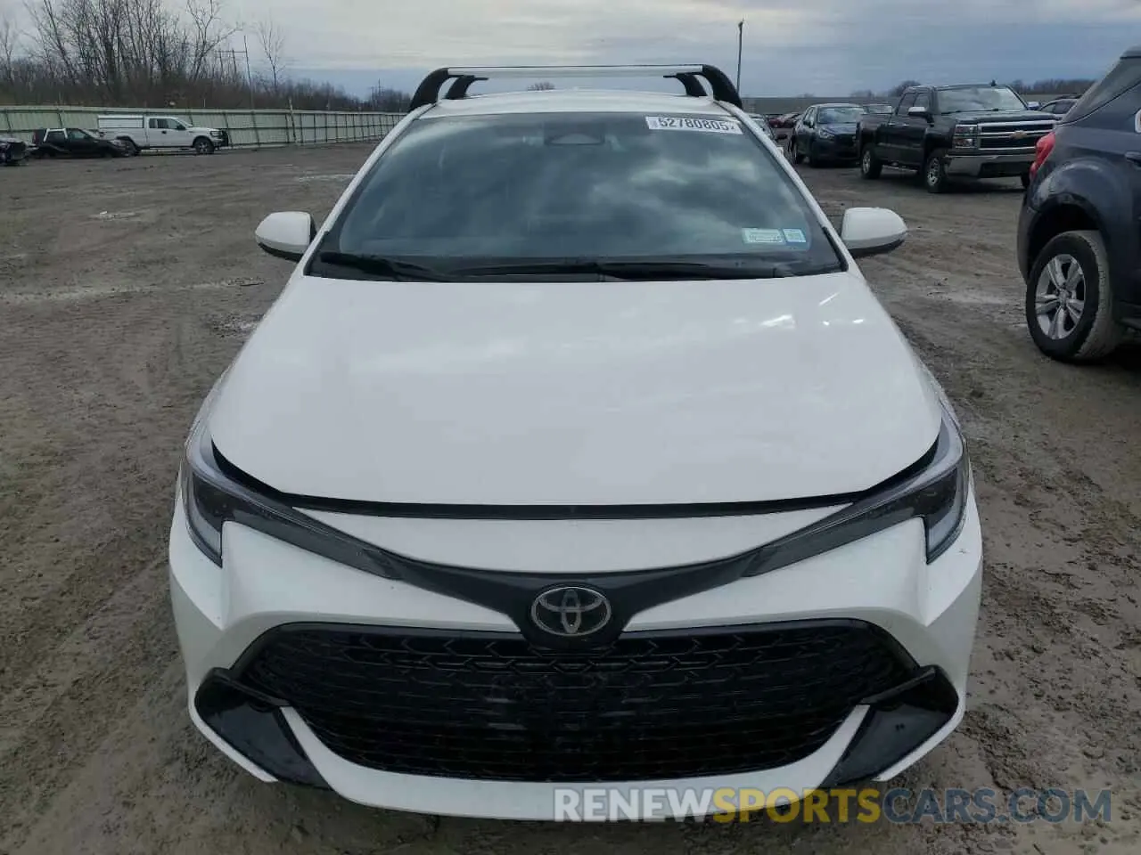 5 fotografías del automóvil dañado JTND4MBE3R3215322 TOYOTA COROLLA 2024