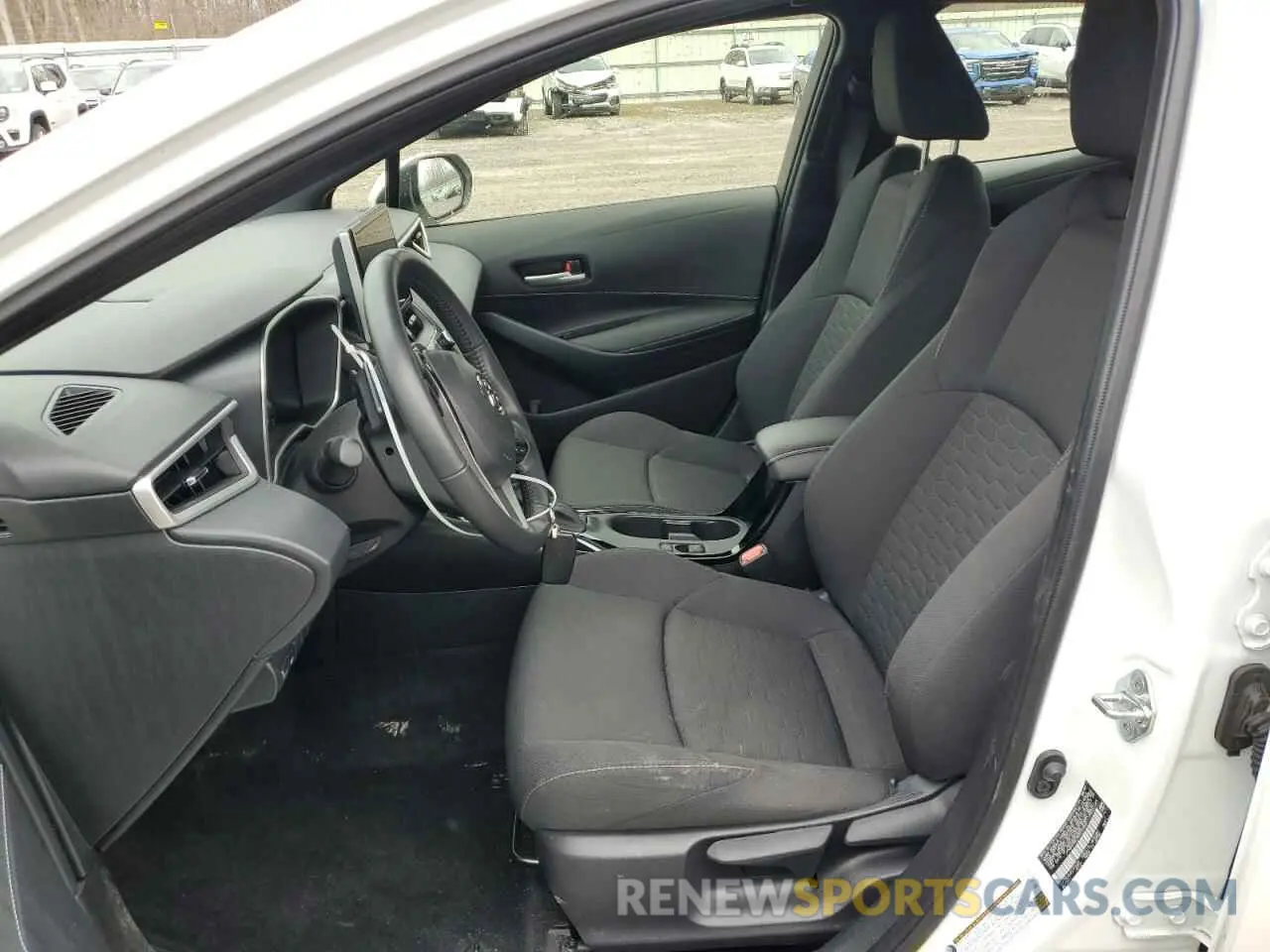 7 fotografías del automóvil dañado JTND4MBE3R3215322 TOYOTA COROLLA 2024