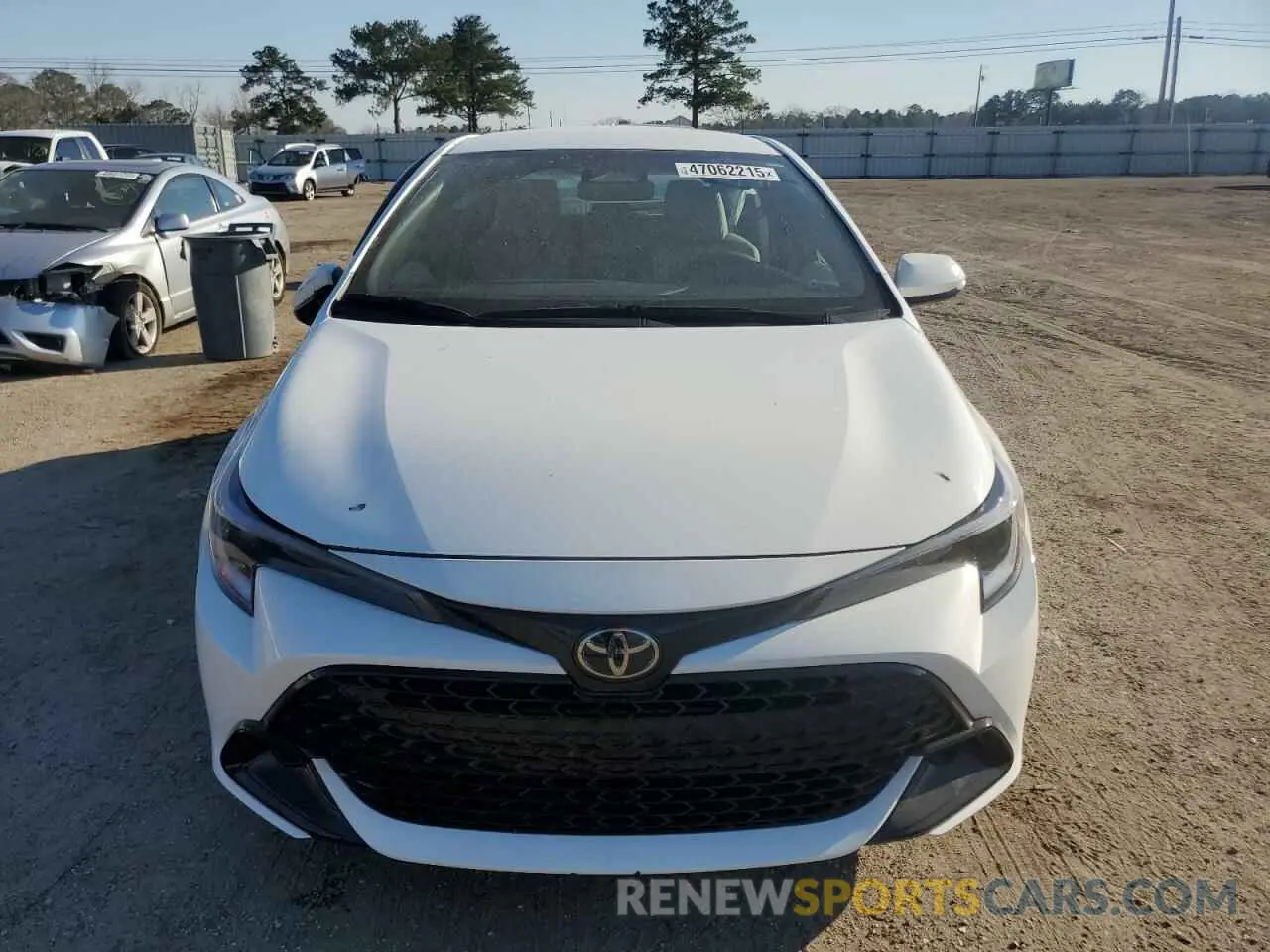 5 fotografías del automóvil dañado JTND4MBE5R3219047 TOYOTA COROLLA 2024