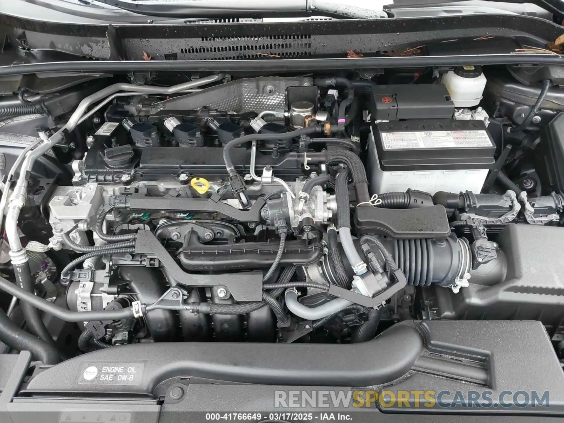 10 fotografías del automóvil dañado JTND4MBE5R3222322 TOYOTA COROLLA 2024