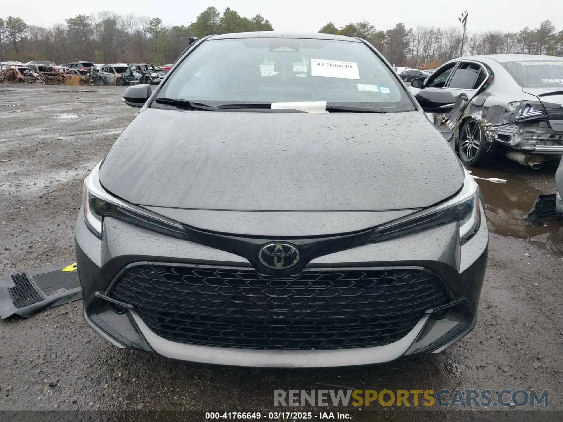 11 fotografías del automóvil dañado JTND4MBE5R3222322 TOYOTA COROLLA 2024