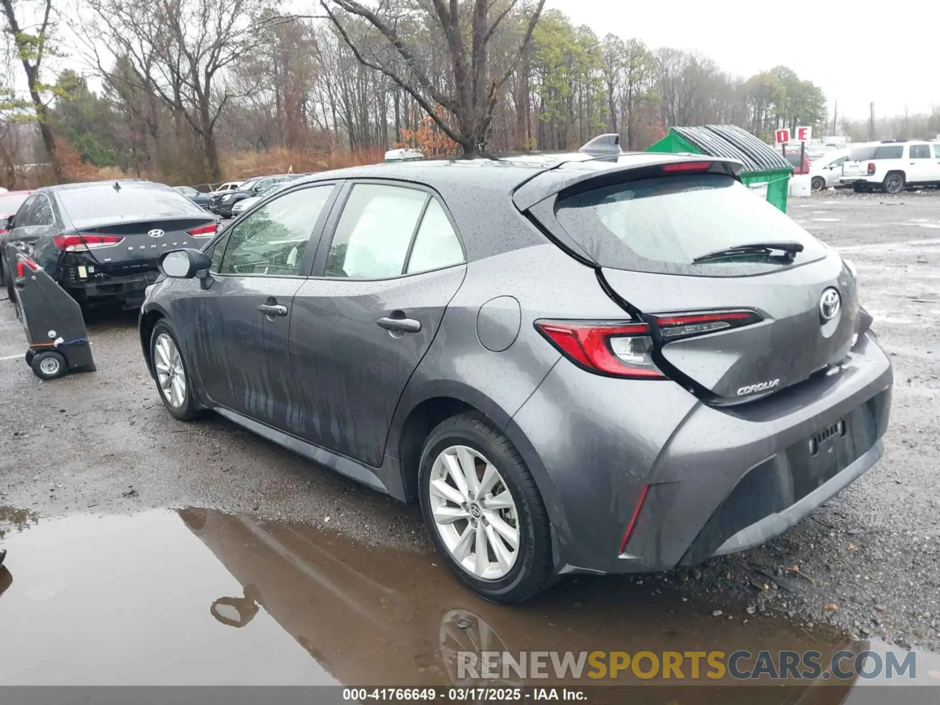 13 fotografías del automóvil dañado JTND4MBE5R3222322 TOYOTA COROLLA 2024