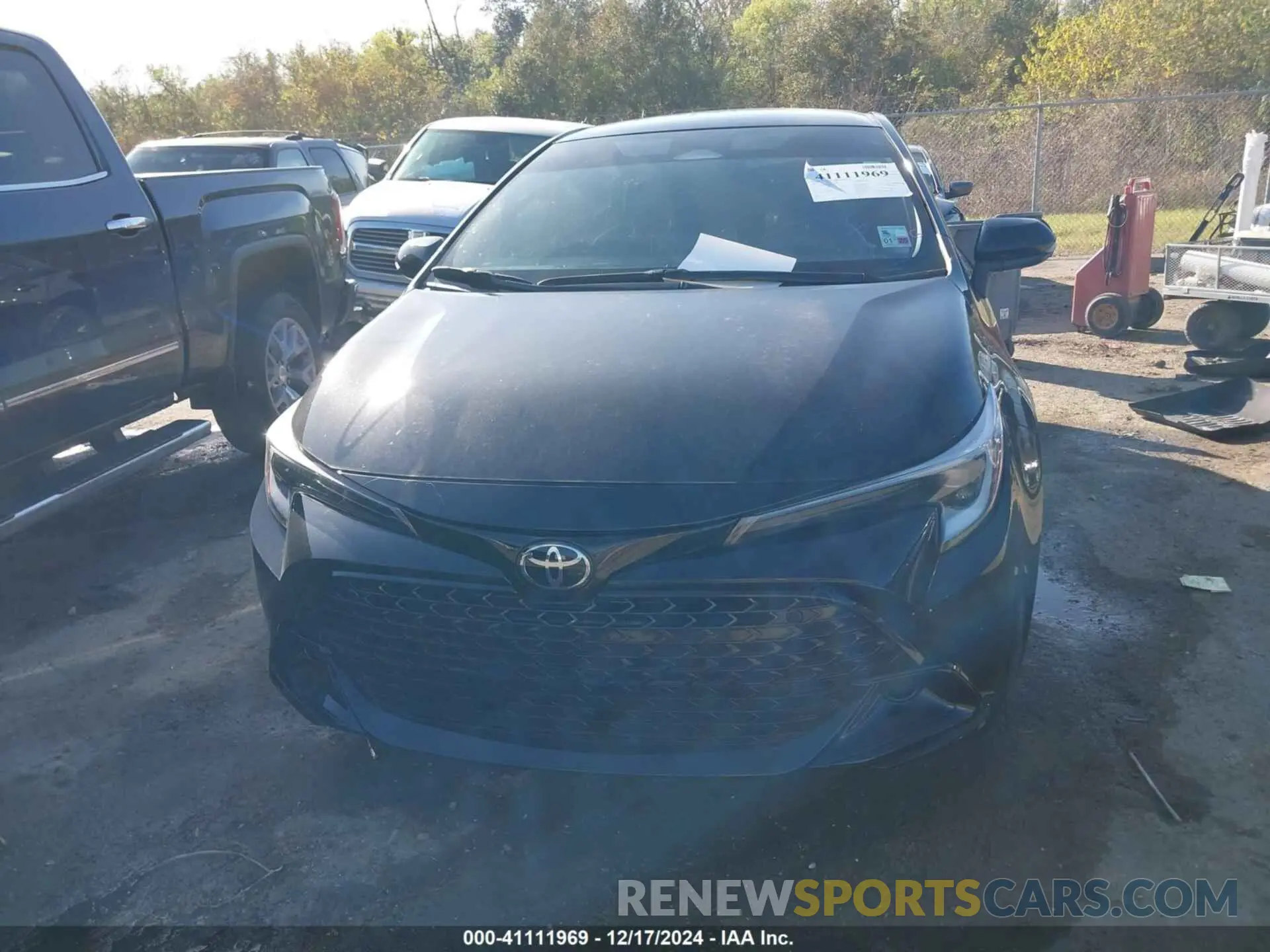 12 fotografías del automóvil dañado JTND4MBE8R3220144 TOYOTA COROLLA 2024
