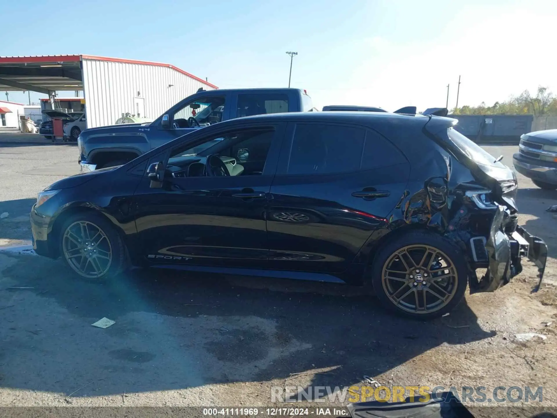 14 fotografías del automóvil dañado JTND4MBE8R3220144 TOYOTA COROLLA 2024