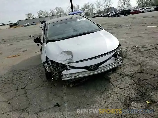 10 fotografías del automóvil dañado JTND4MBE8R3227109 TOYOTA COROLLA 2024