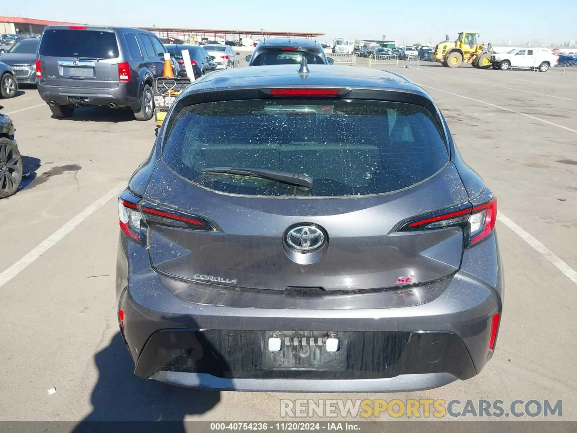15 fotografías del automóvil dañado JTND4MBE9R3225787 TOYOTA COROLLA 2024