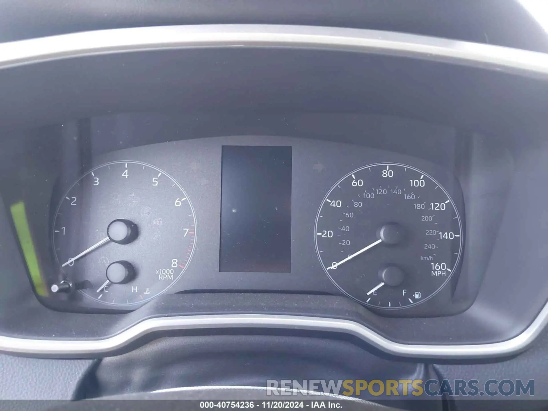 7 fotografías del automóvil dañado JTND4MBE9R3225787 TOYOTA COROLLA 2024