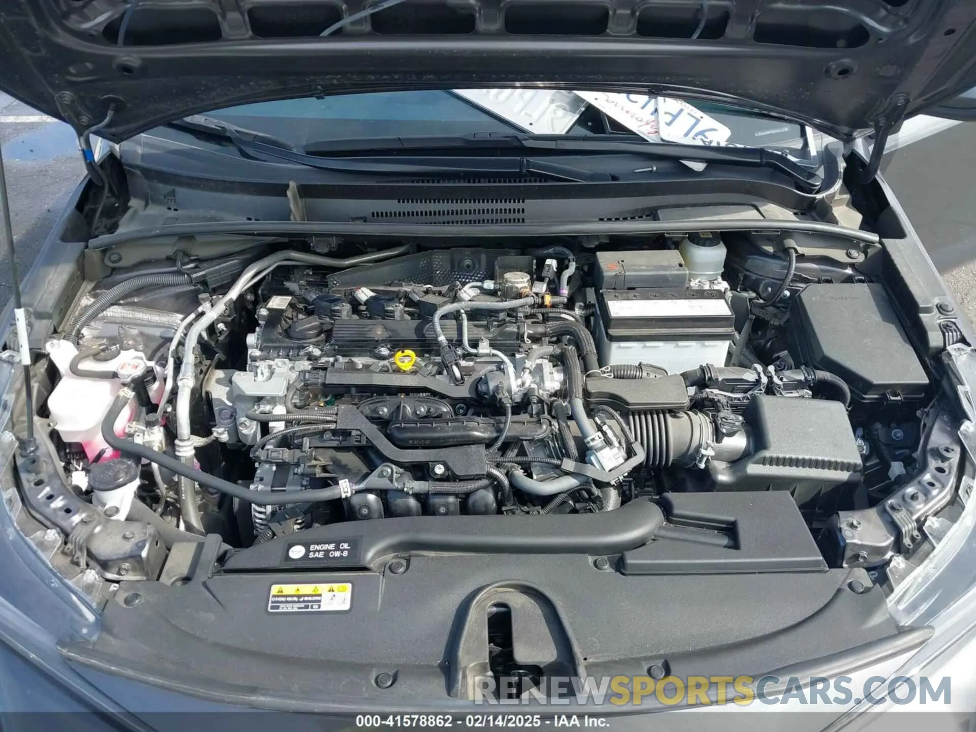 10 fotografías del automóvil dañado JTND4MBE9R3232013 TOYOTA COROLLA 2024