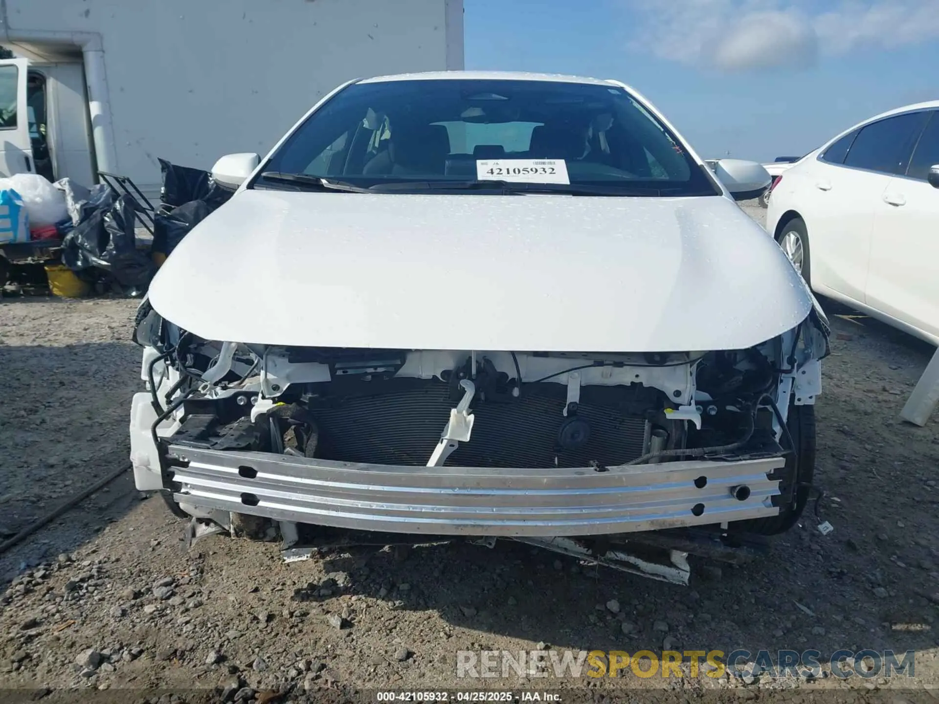 13 fotografías del automóvil dañado JTND4MBEXR3218573 TOYOTA COROLLA 2024